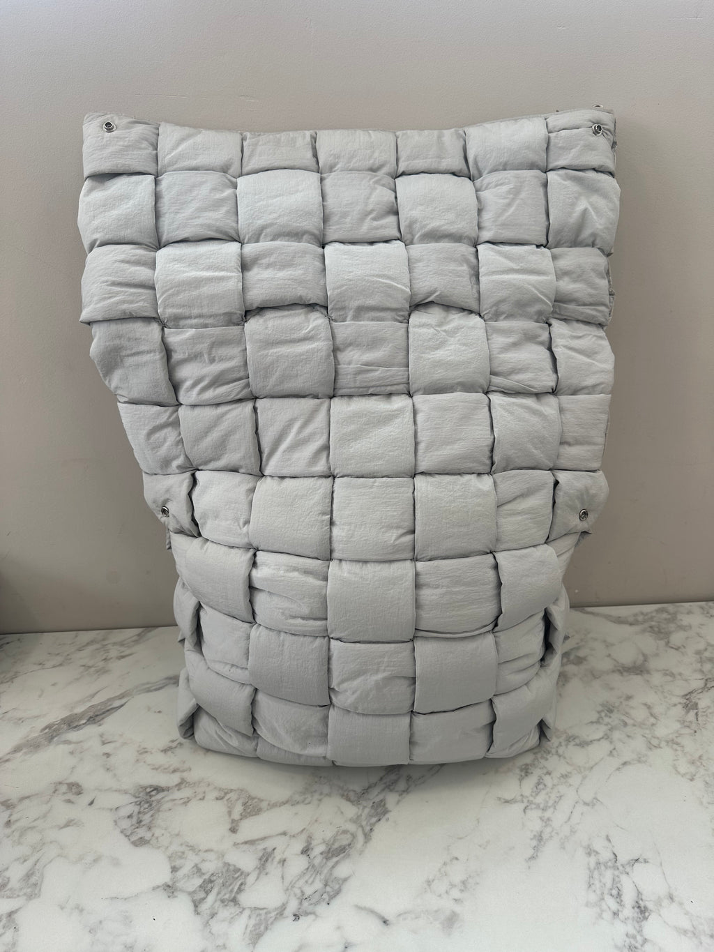 Bottega Veneta Gray Nylon