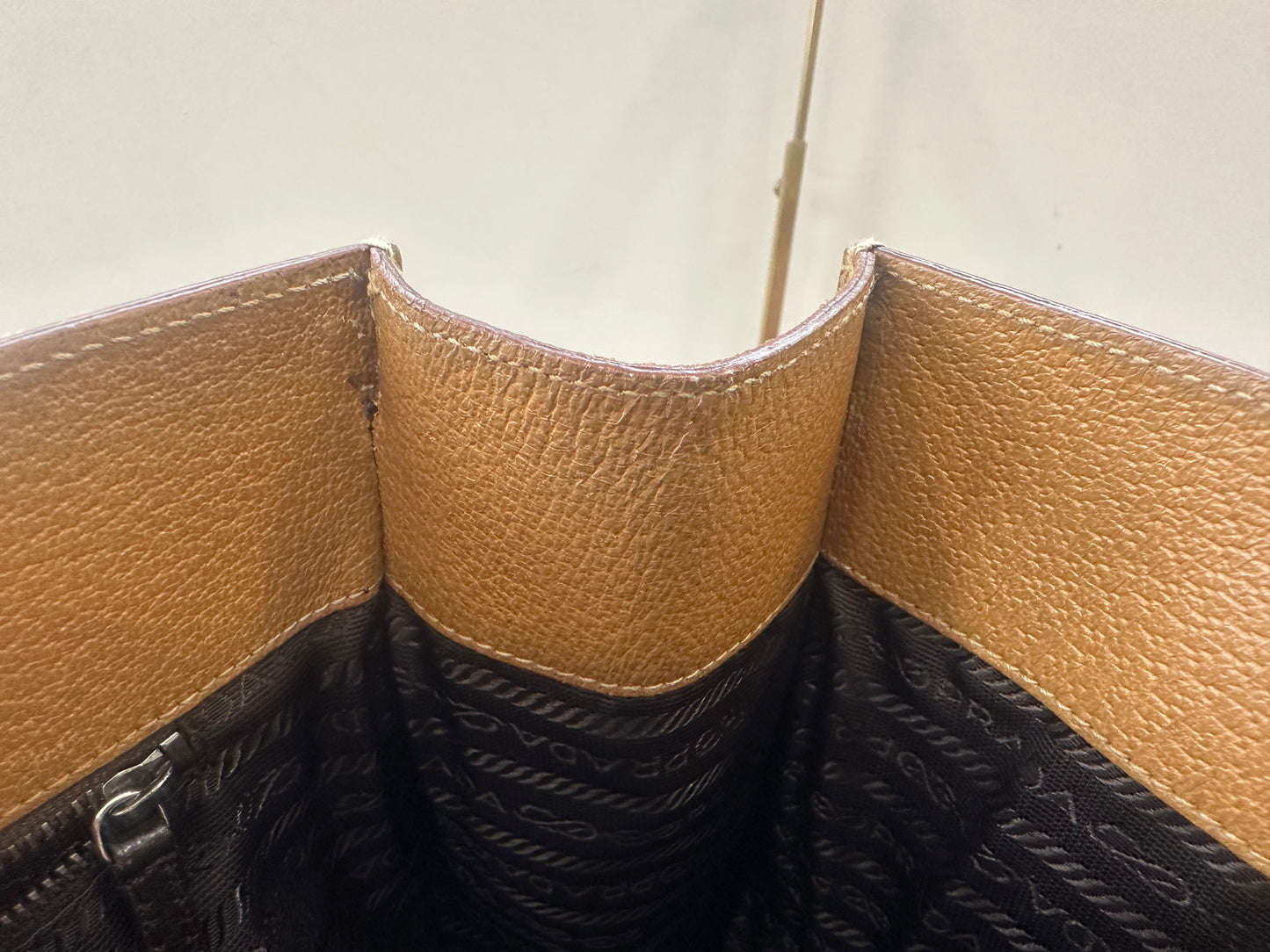 Prada Brown Leather