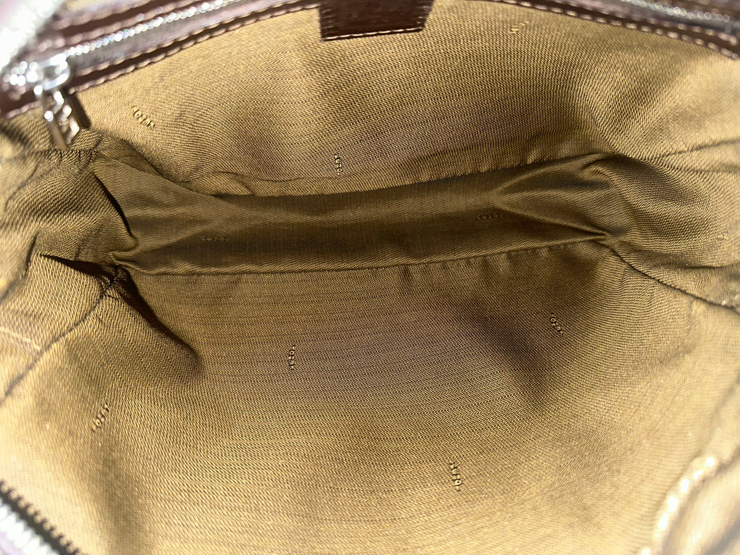 Fendi zucca shoulder bag
