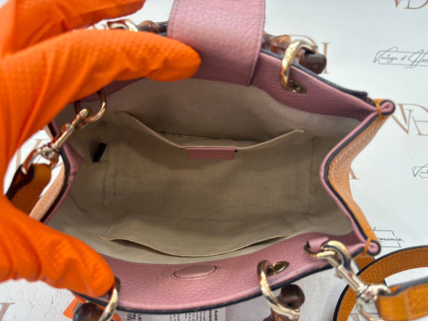 018091 - Gucci Pink Bamboo
