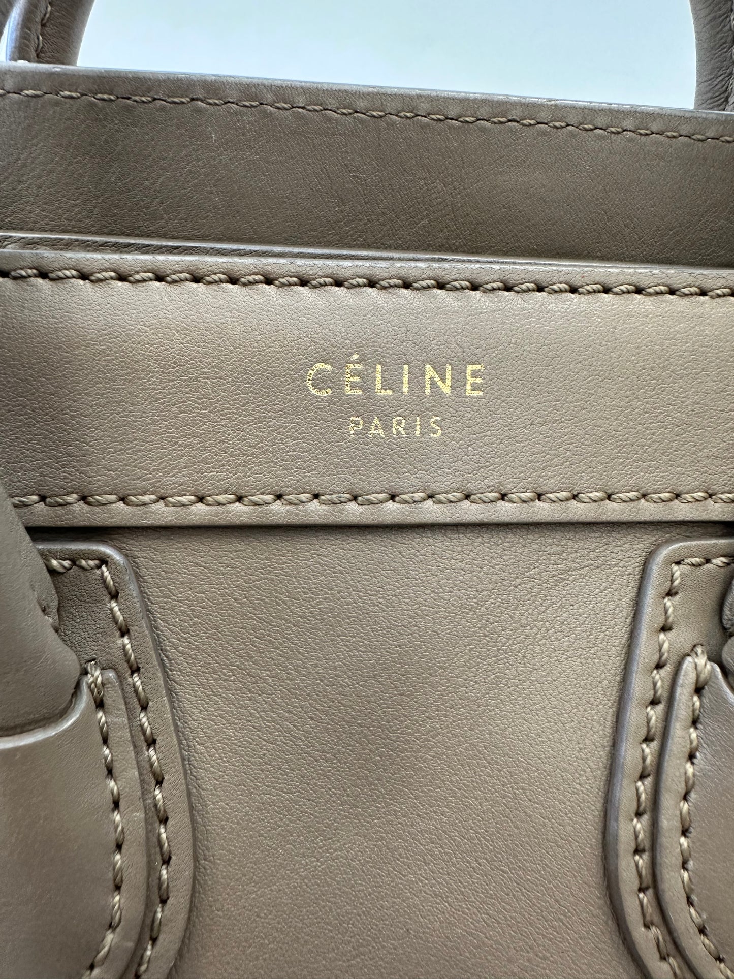 Celine Luggage Nano