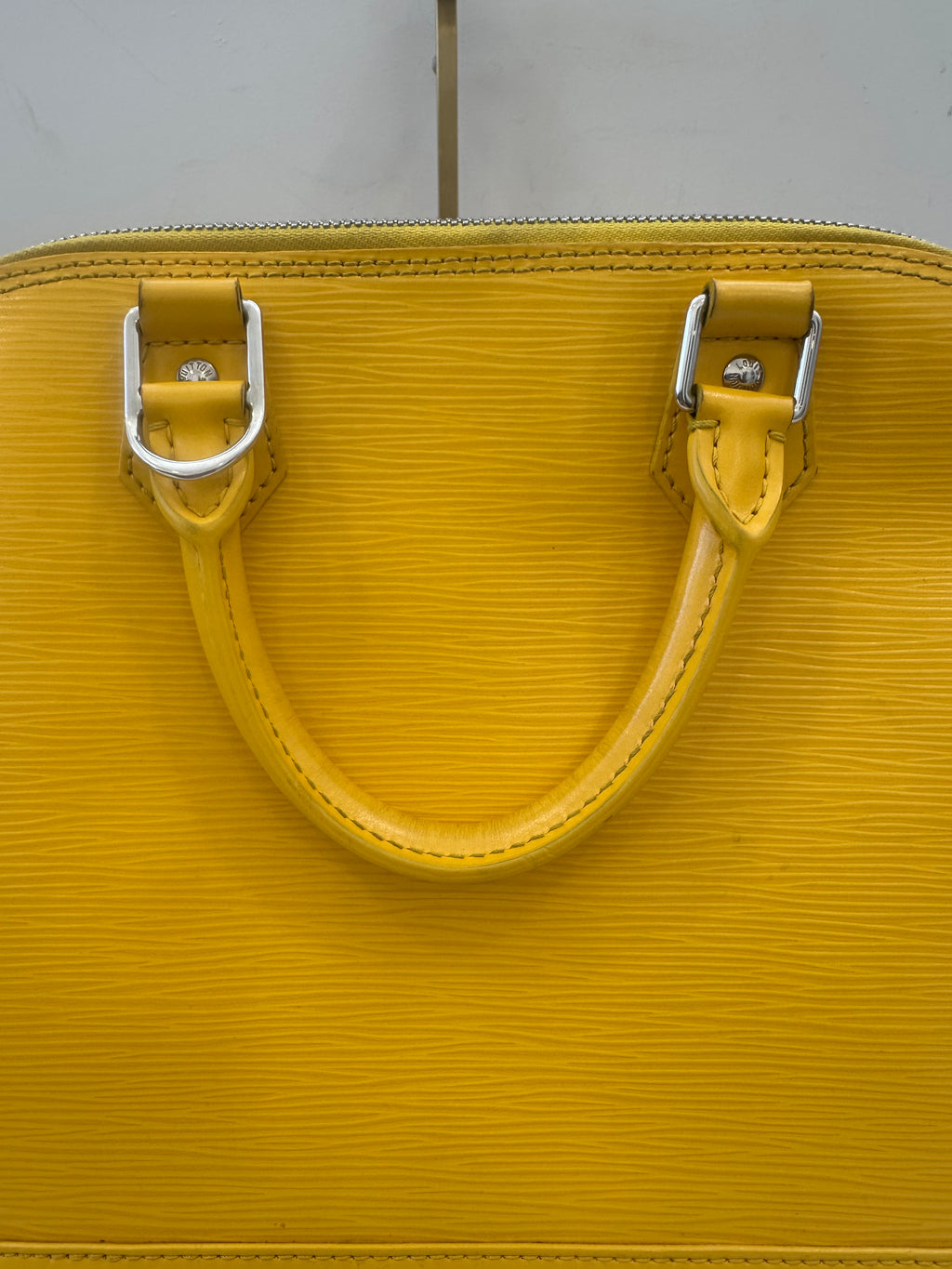 Louis Vuitton Alma PM Epi Yellow