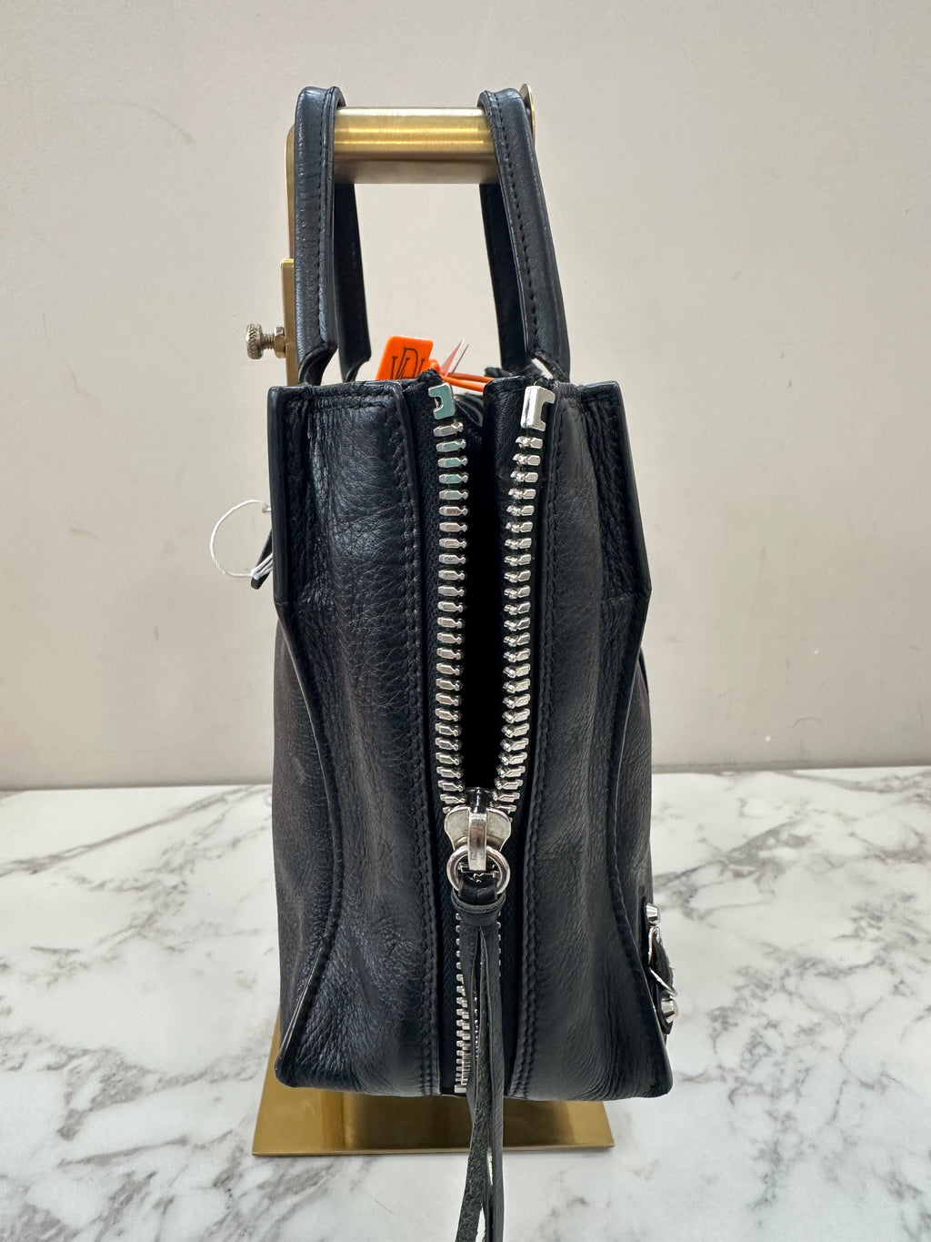 Balenciaga Black Leather