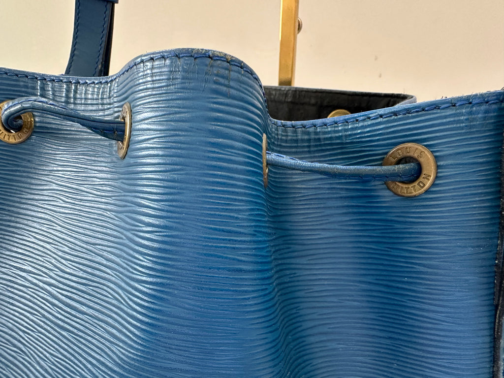 Louis Vuitton Epi Petite Noé Blue