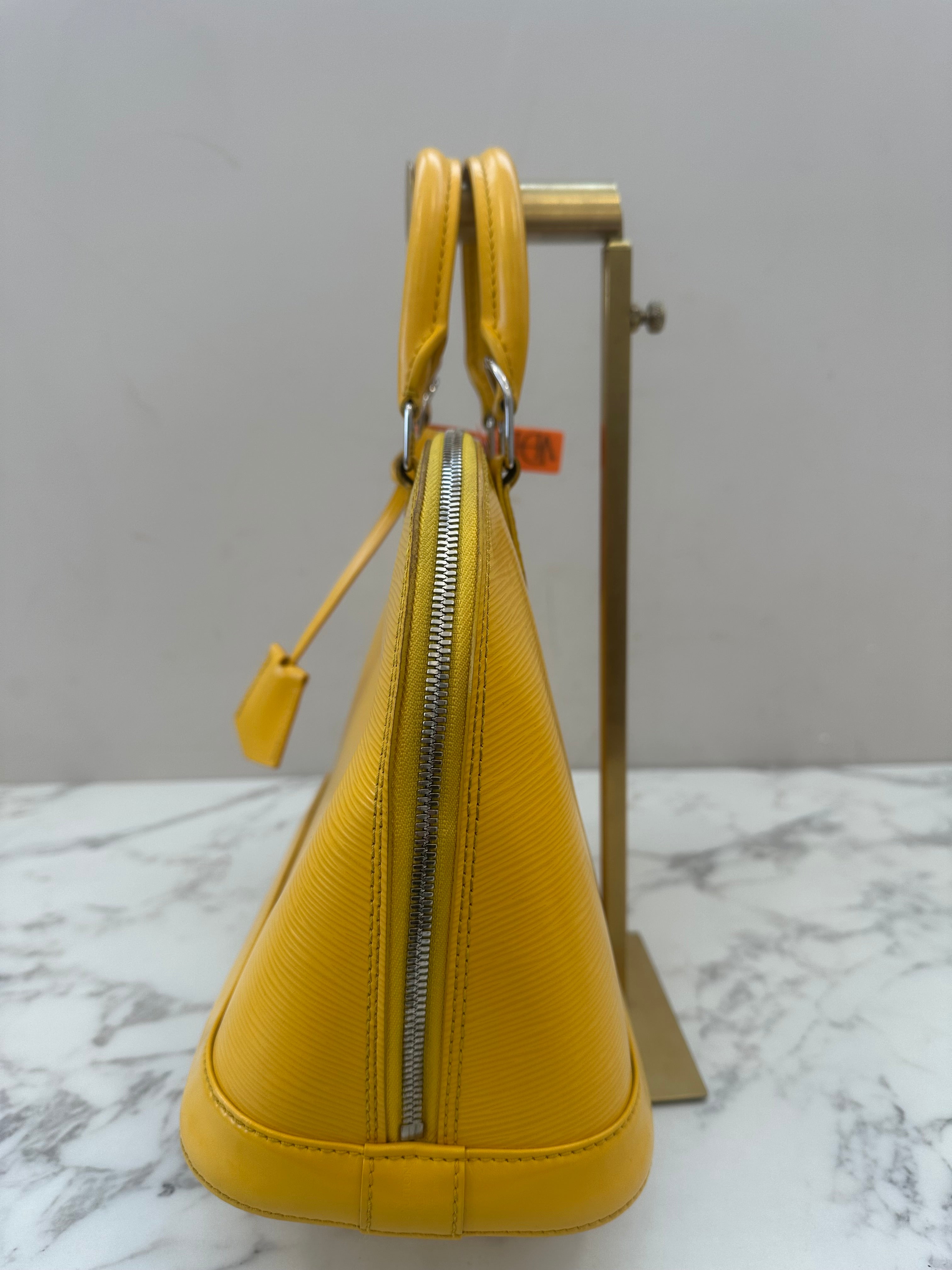 Louis Vuitton Alma PM Epi Yellow