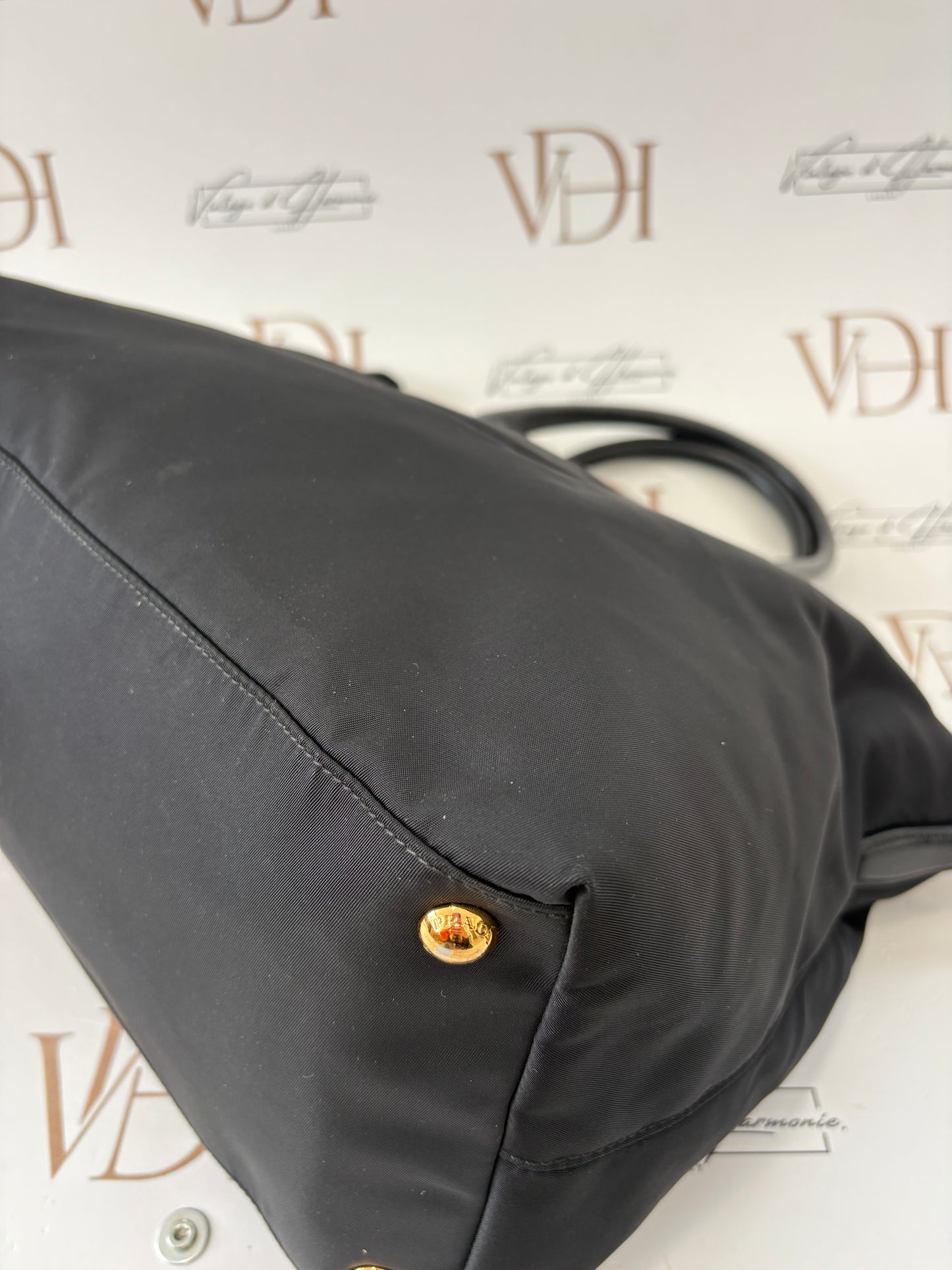 384216 - Prada Black Nylon