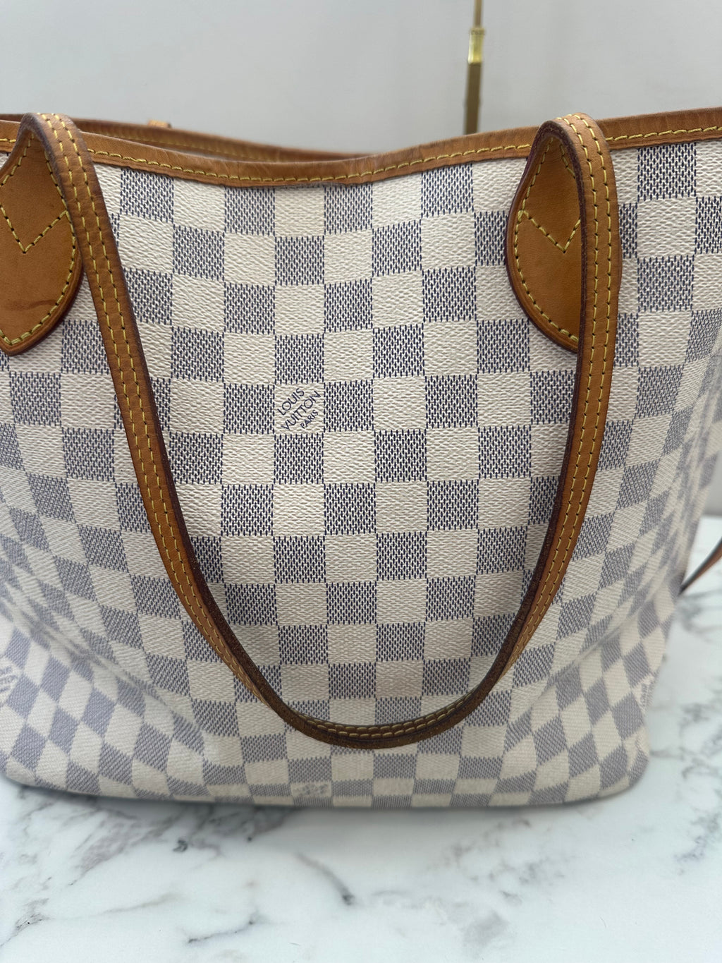 Louis Vuitton Neverfull Azur MM + Pochette