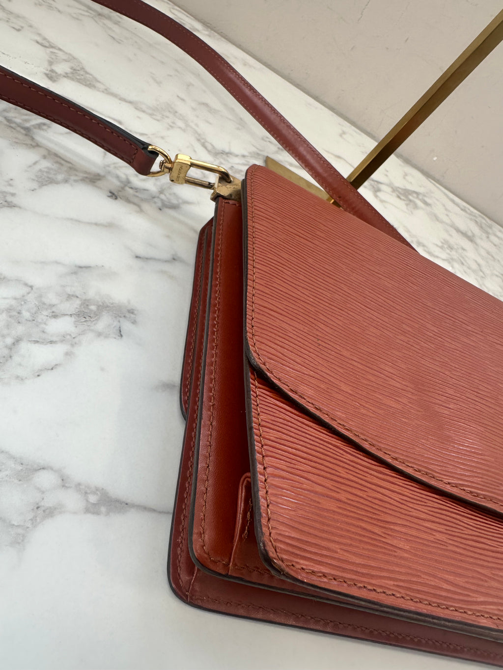 Louis Vuitton Epi Grenel Brown Kenya