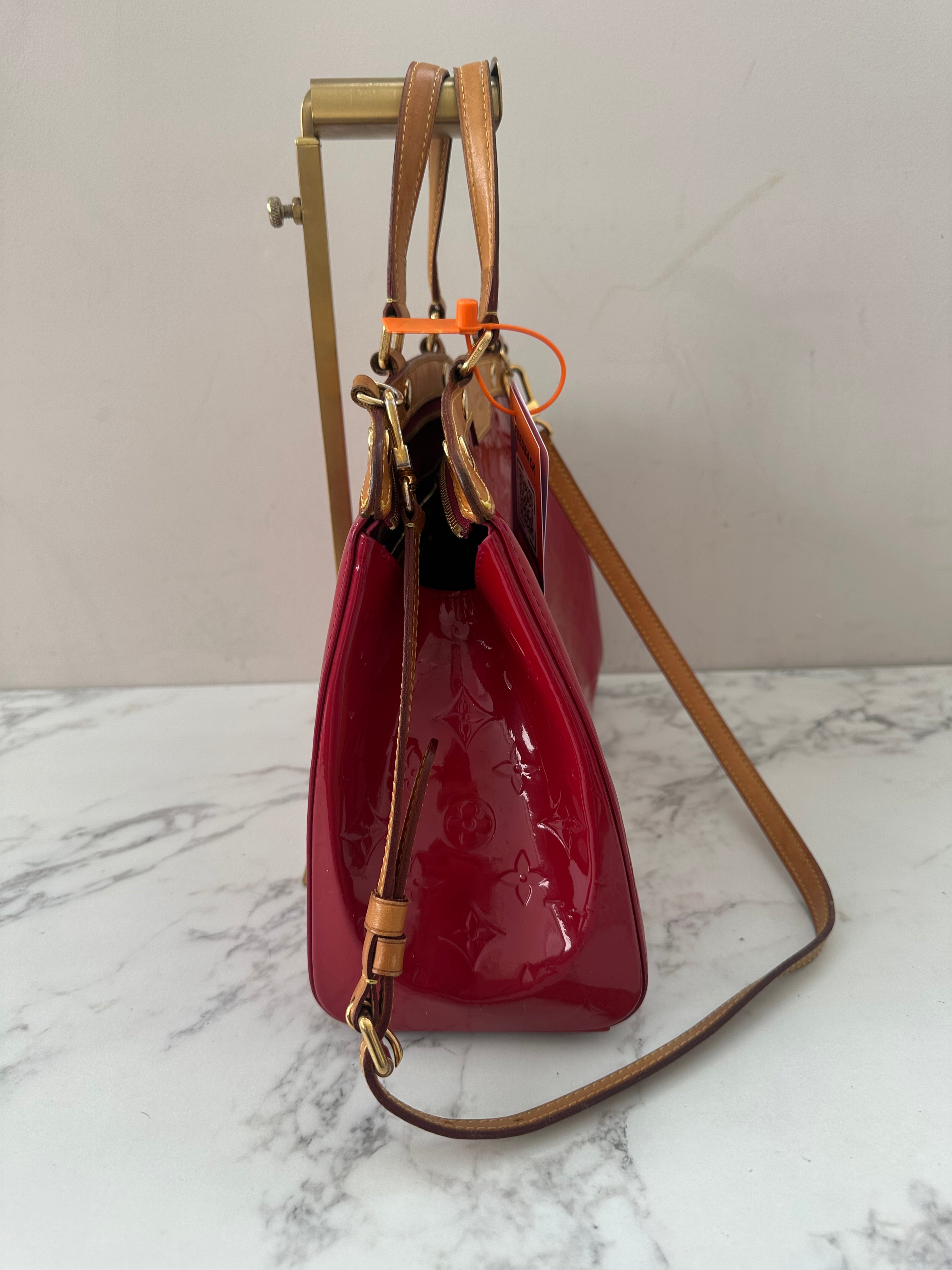 Louis Vuitton Brea Red Vernis