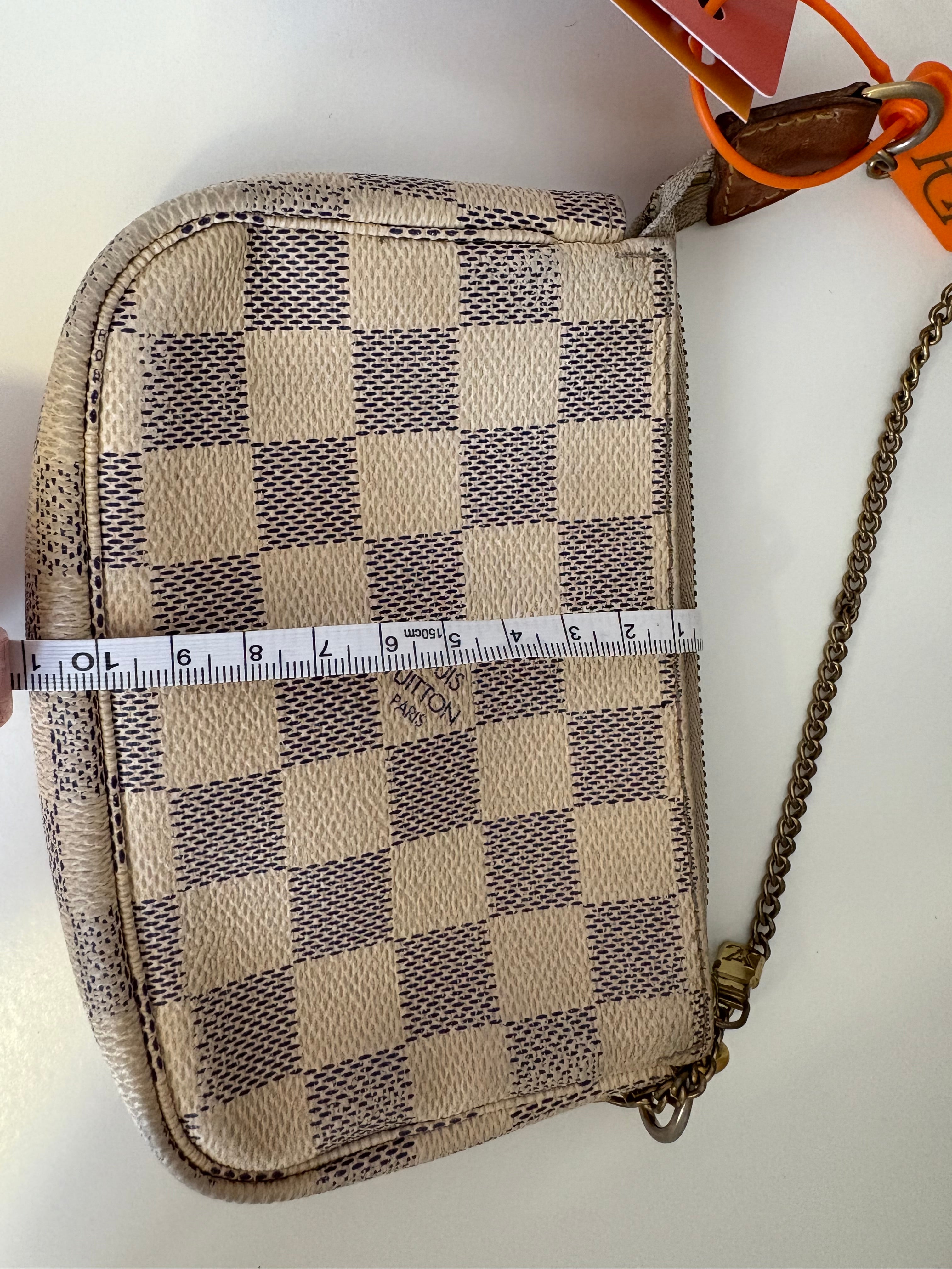 Louis Vuitton mini Pochette Damier Azur