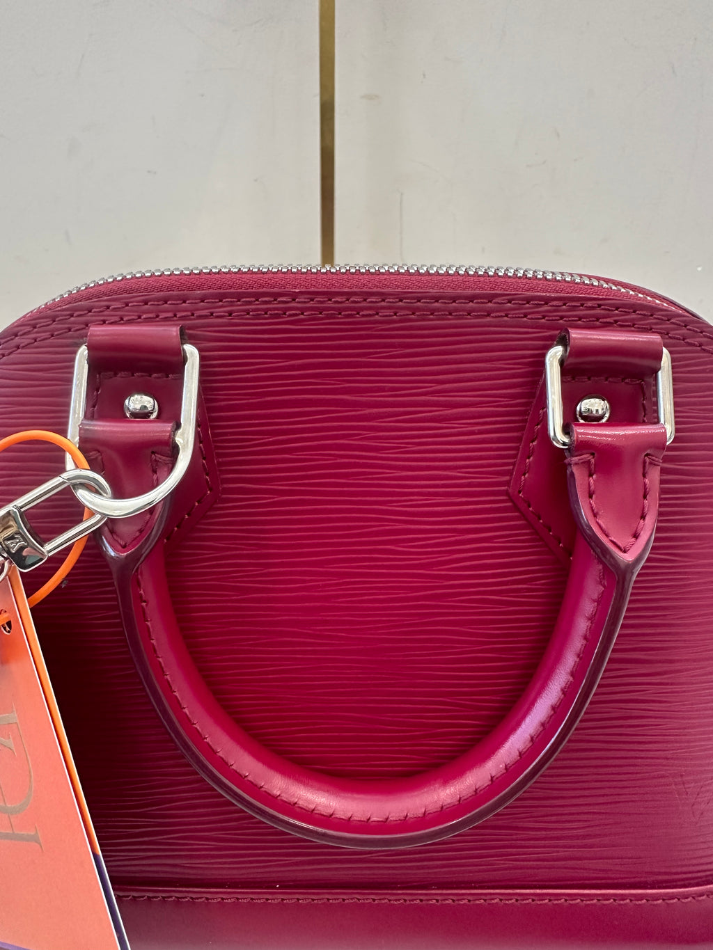 Louis Vuitton Alma BB Epi Cherry