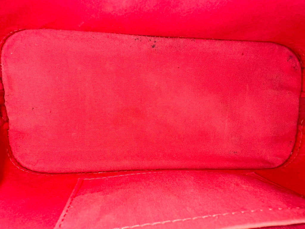 Louis Vuitton Alma BB Vernis Orange