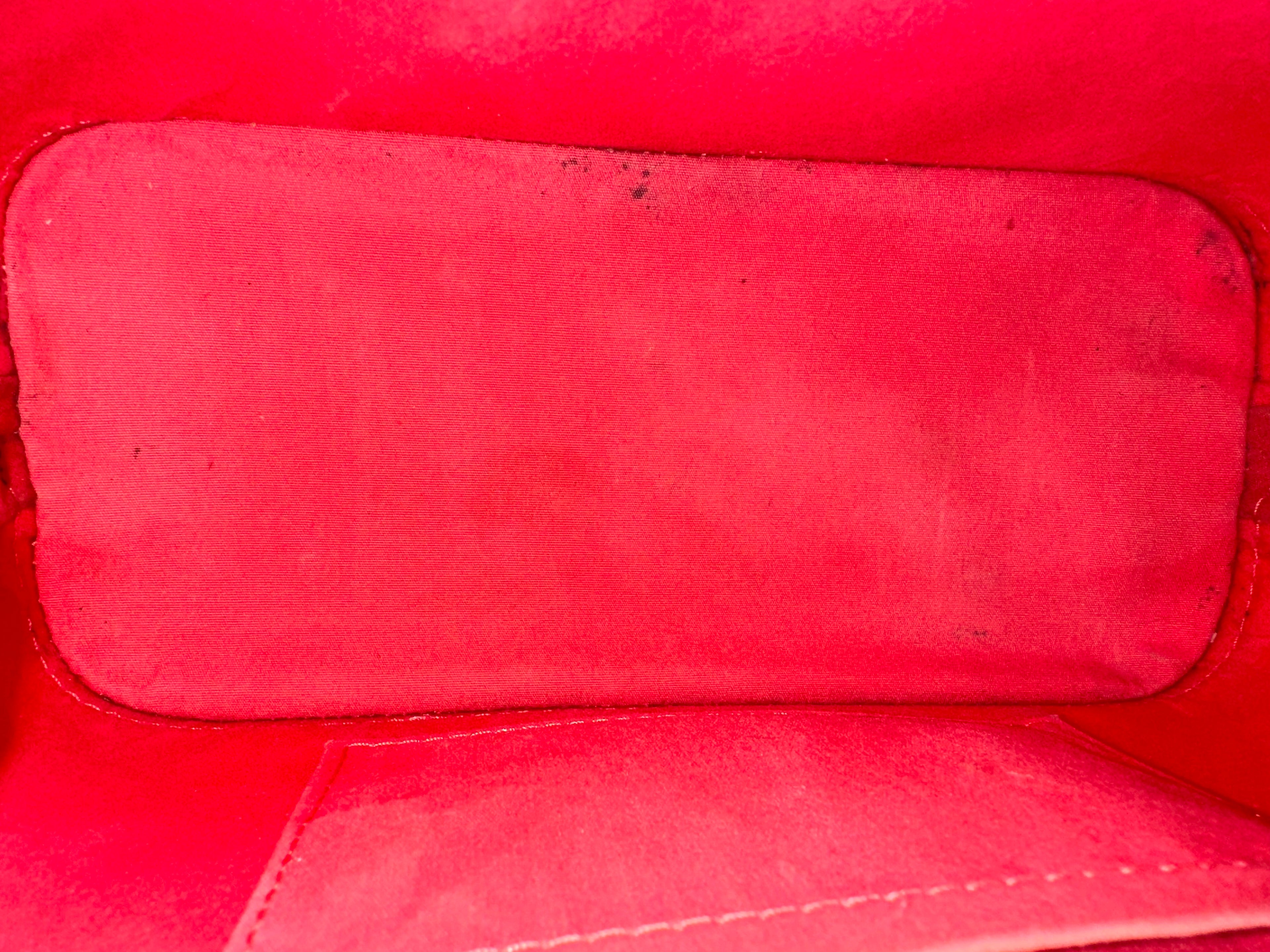 Louis Vuitton Alma BB Vernis Orange