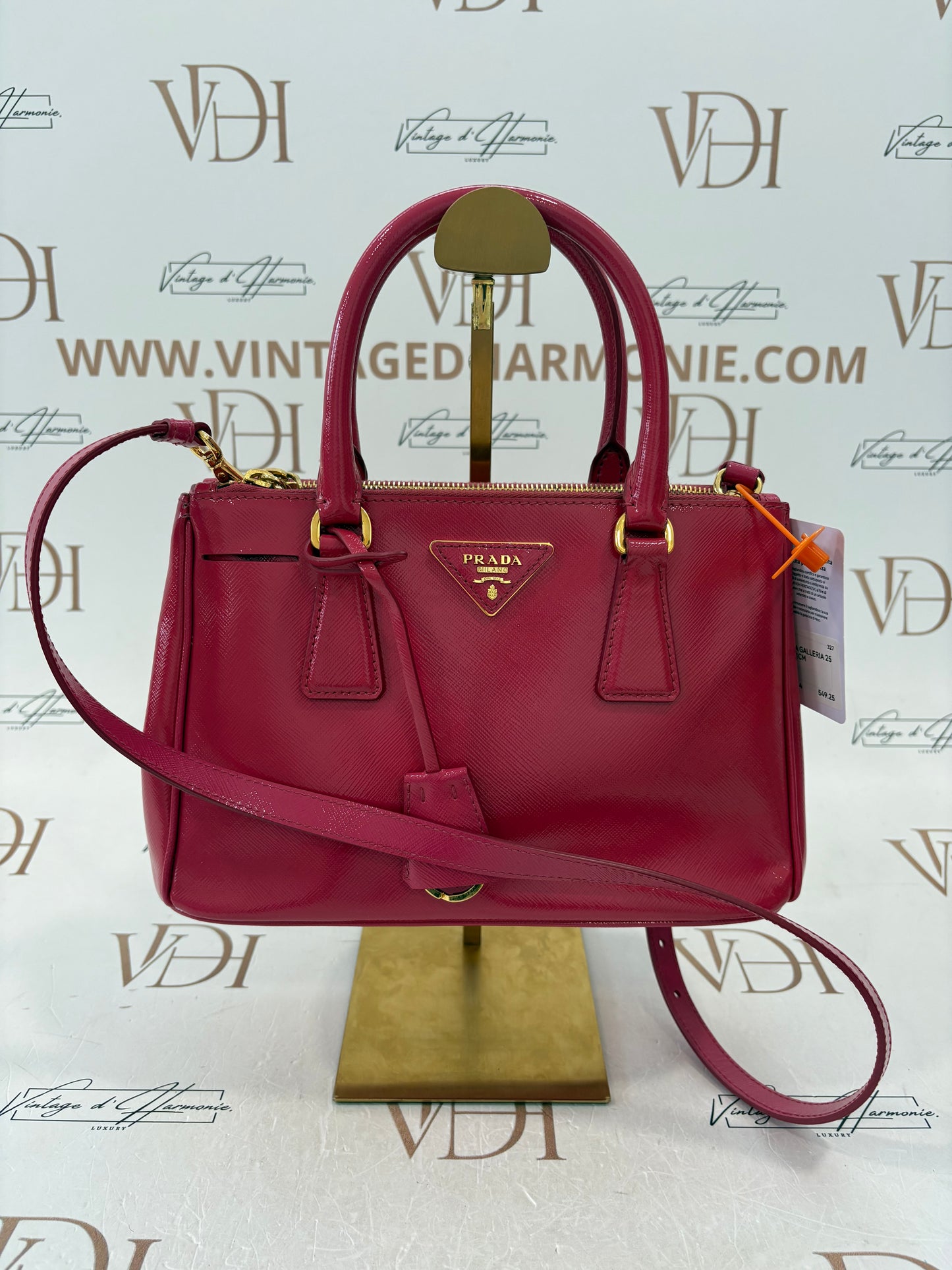 382954 - Prada Galleria Nano Pink