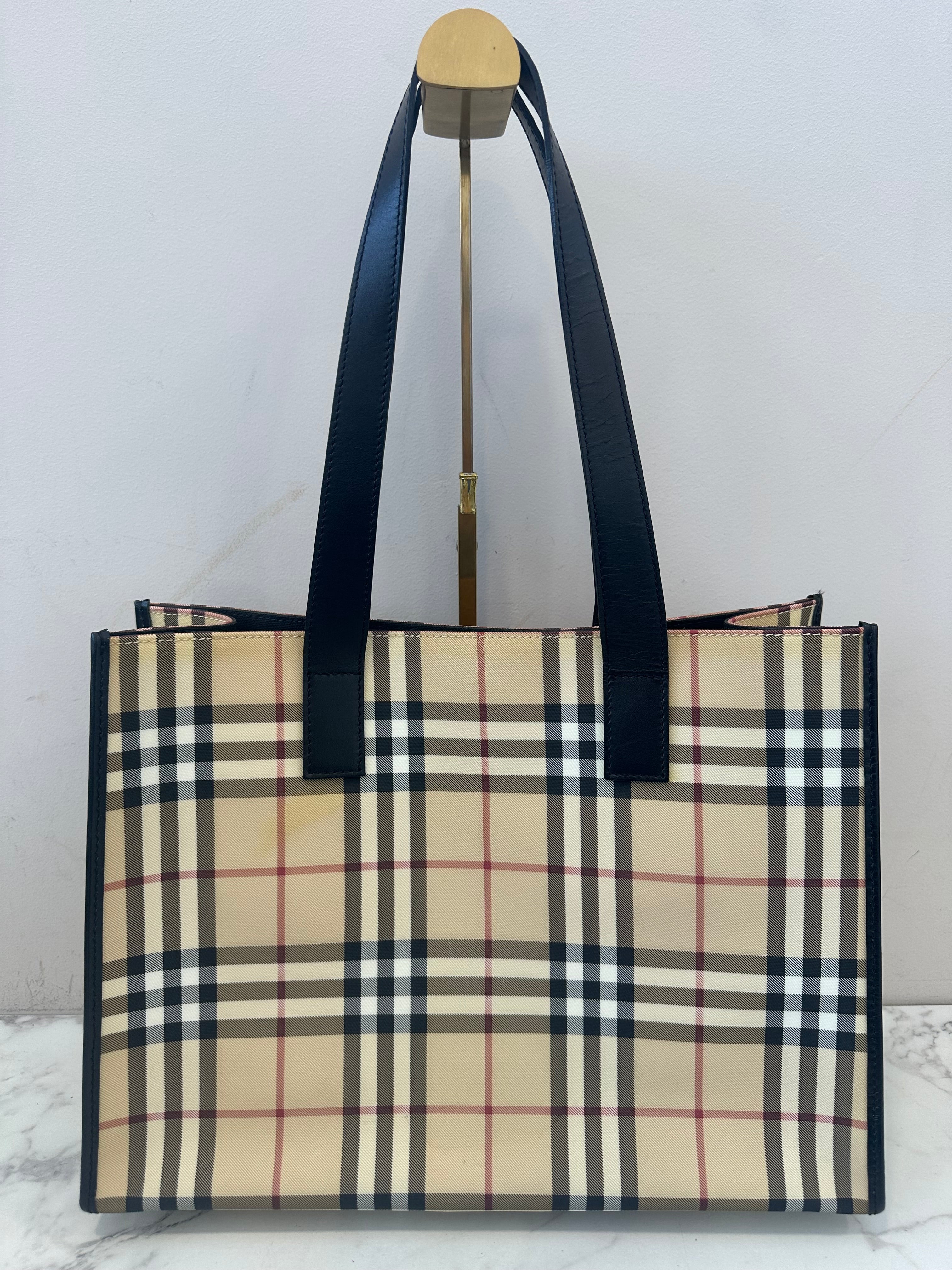 Burberry Beige PVC