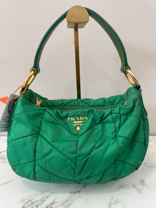 Prada Green Nylon