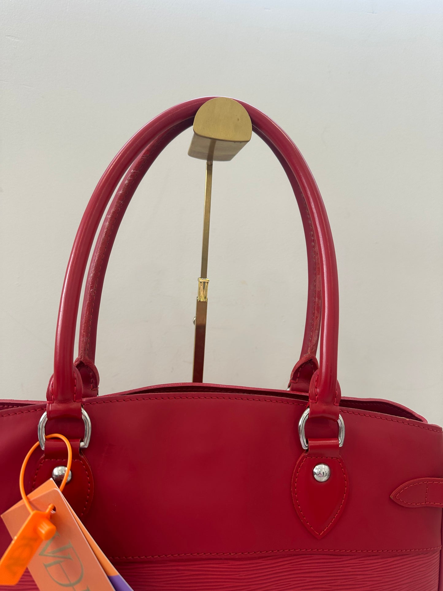 Louis Vuitton Red Epi Passy GM