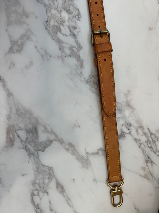 Louis Vuitton tracolla vacchetta regolabile
