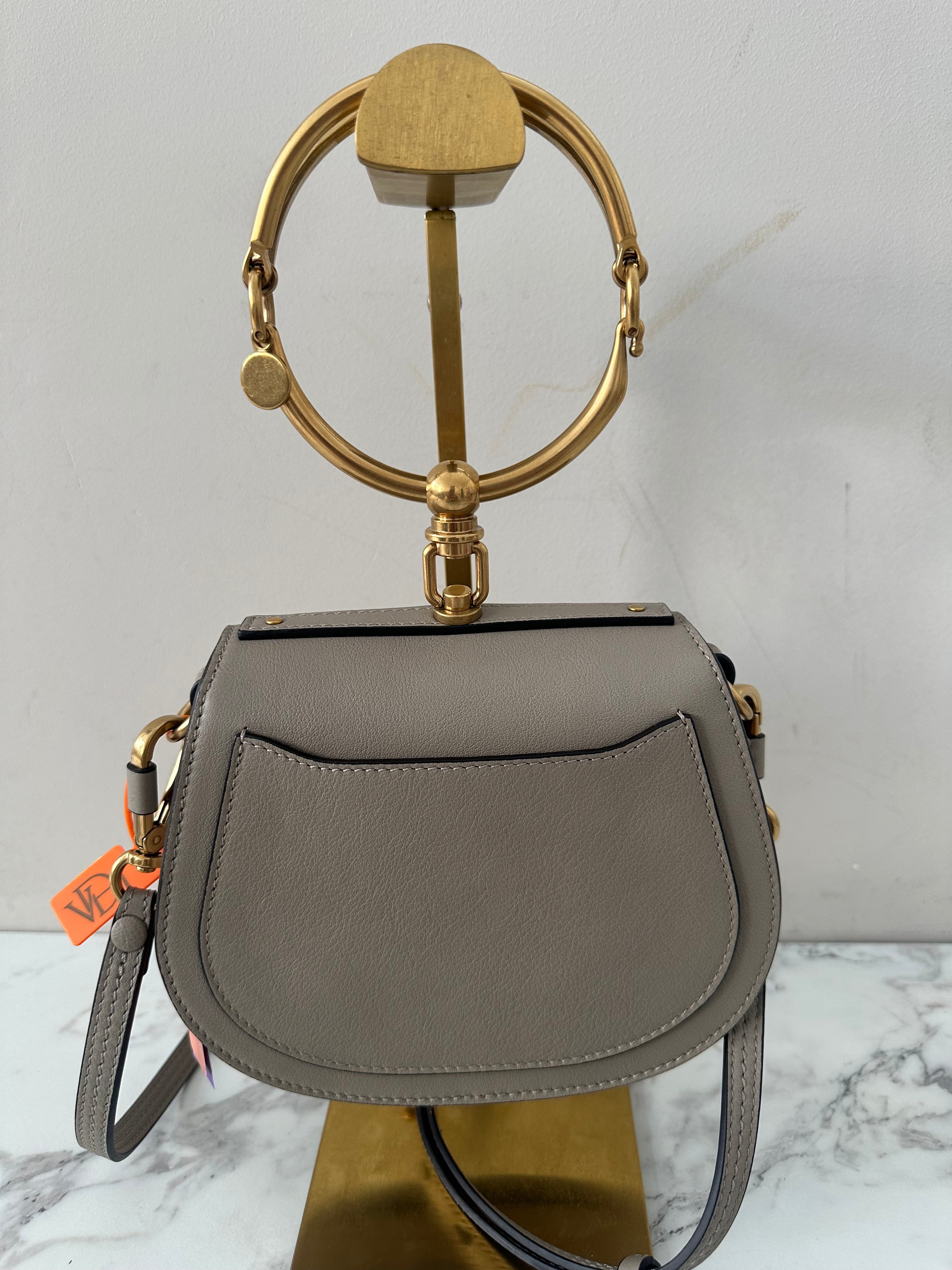 Chloe Gray Shoulder Bag