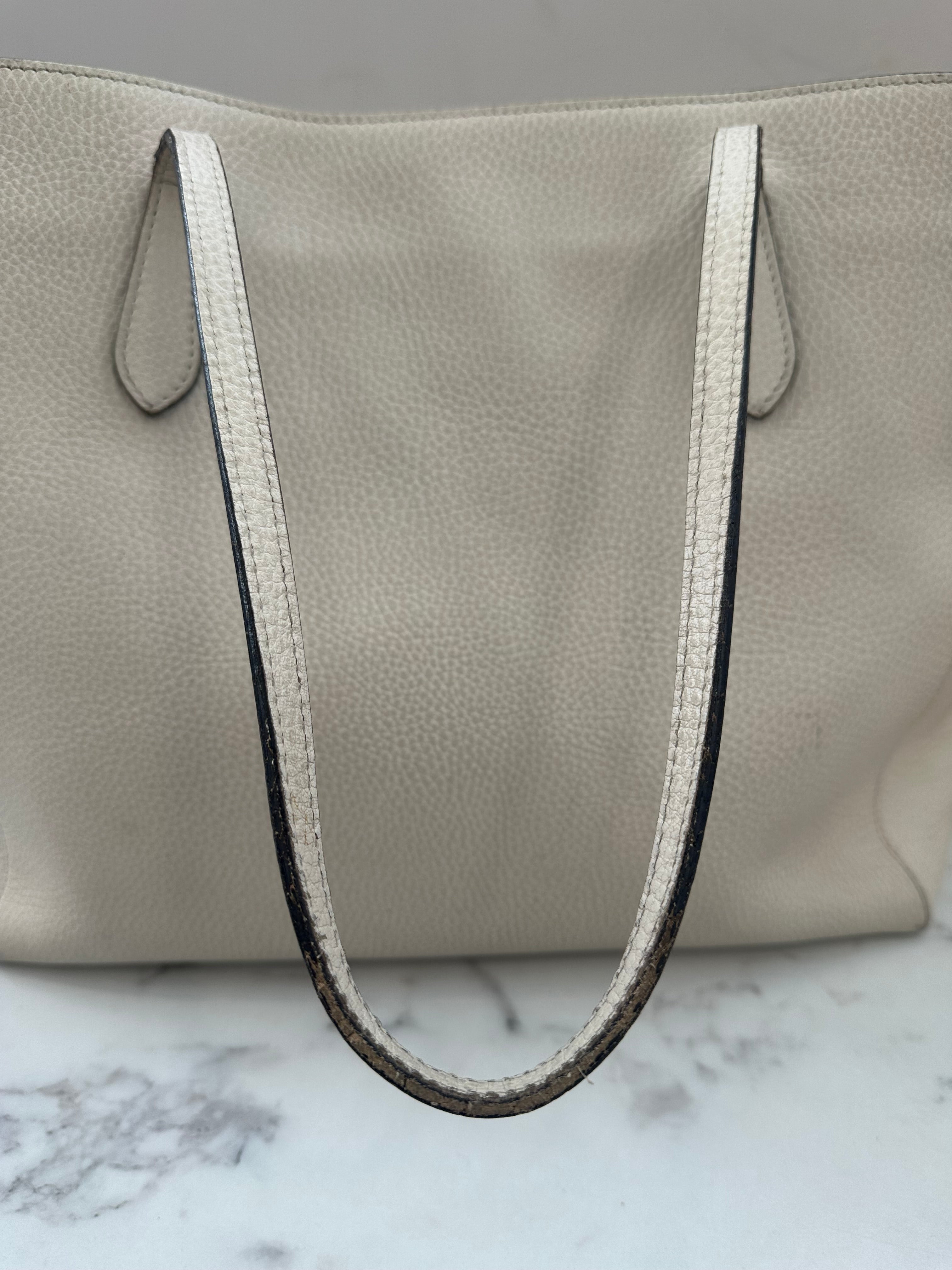 Gucci Leather Tote Bag