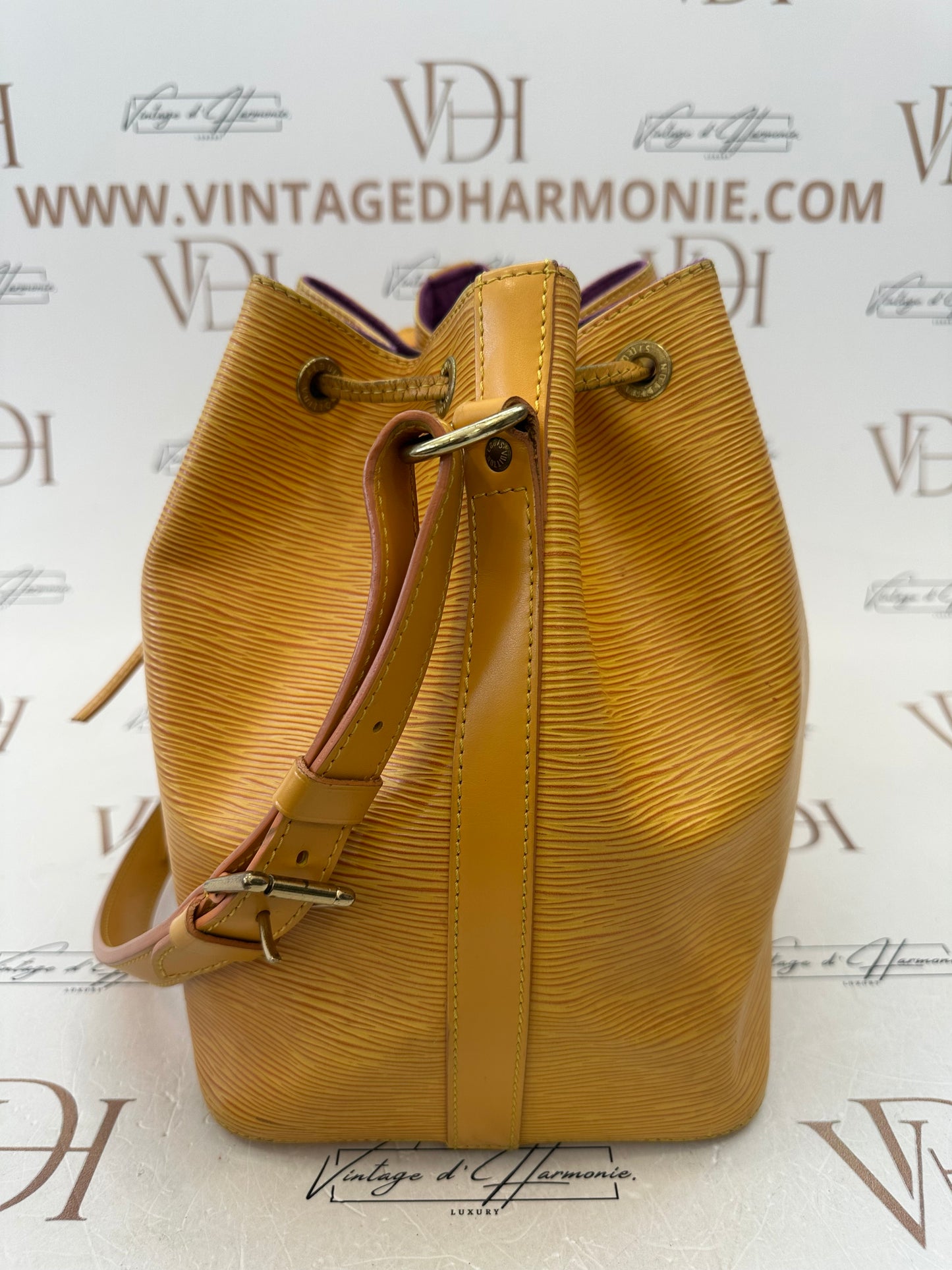 017929 - Louis Vuitton Yellow Epi Noè