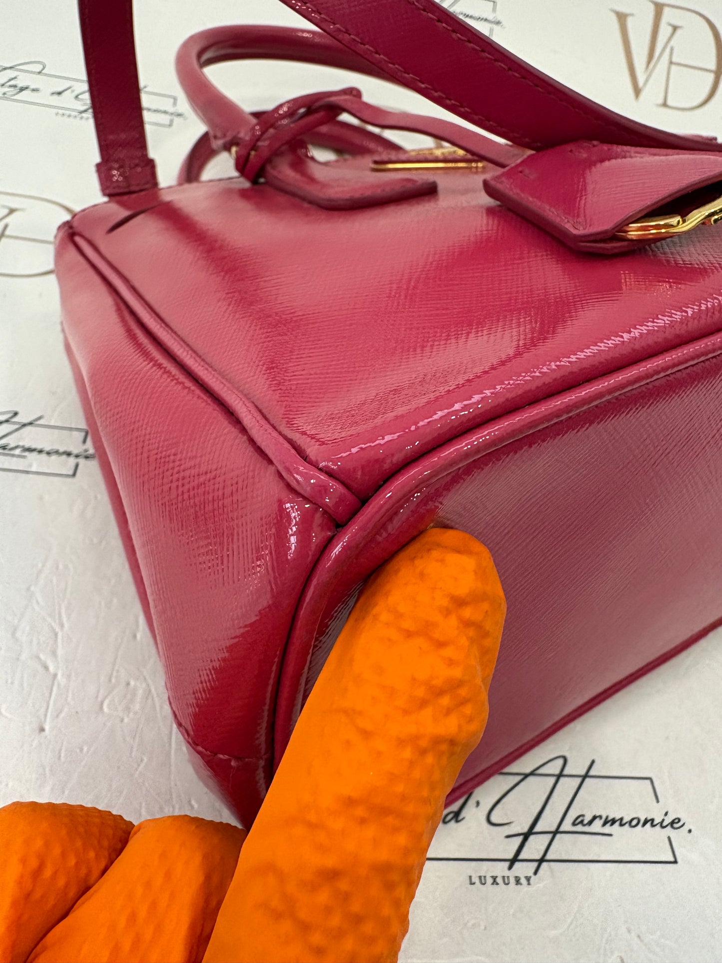382954 - Prada Galleria Nano Pink