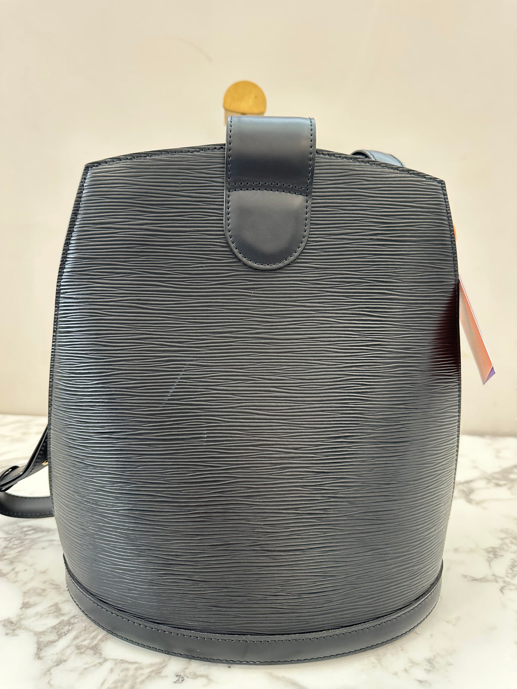 Louis Vuitton Black Epi Cluny