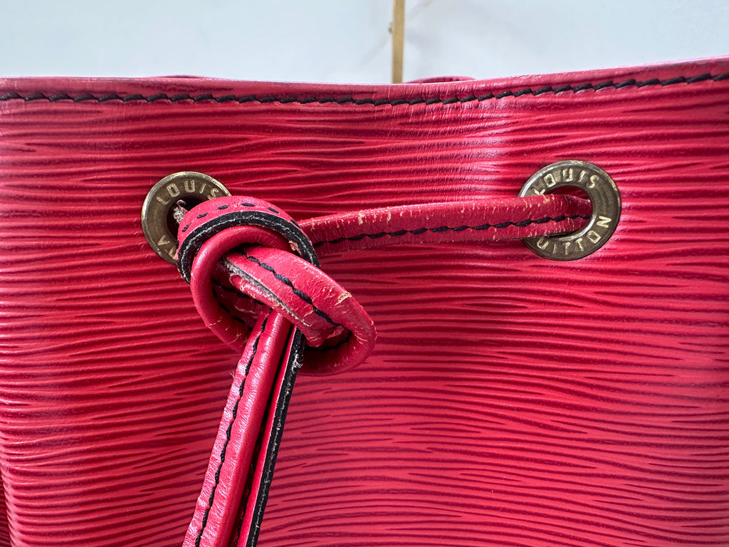 Louis Vuitton Noé Epi Red
