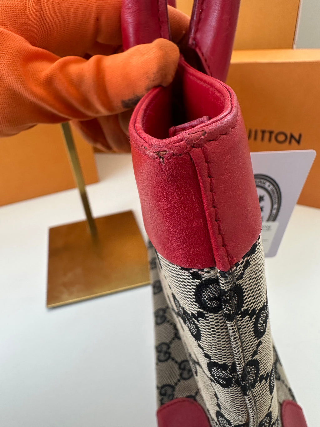Gucci GG Canvas Red
