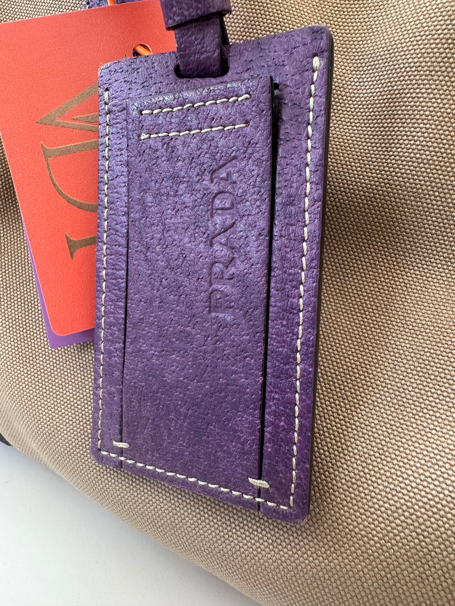 Prada Triangle Purple