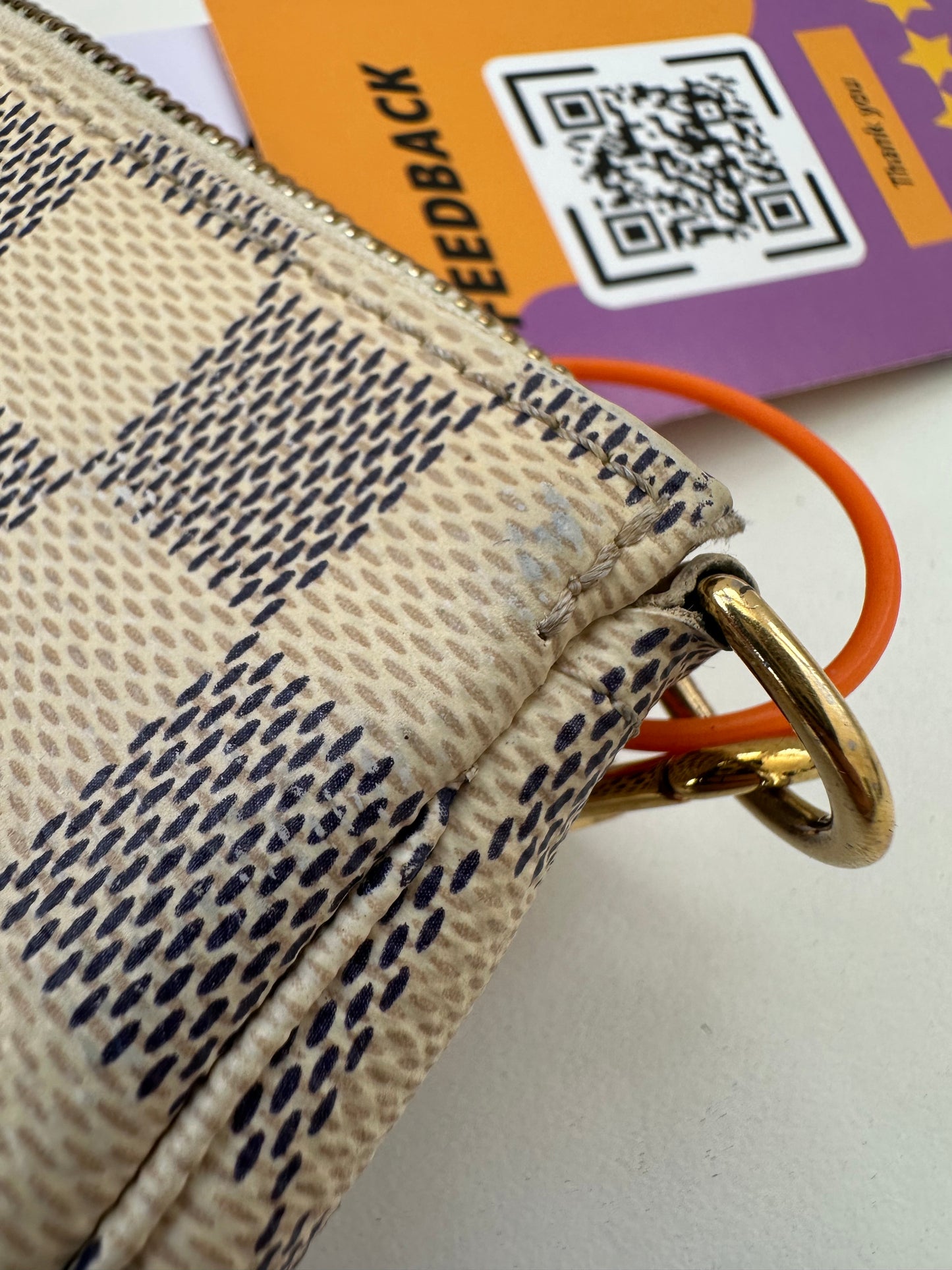Louis Vuitton Pochette Mini Azur