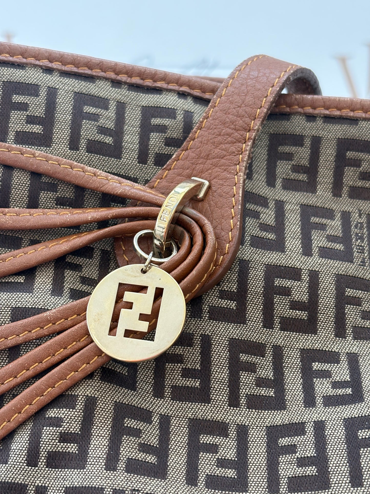 018161 - Fendi Brown Zucchino