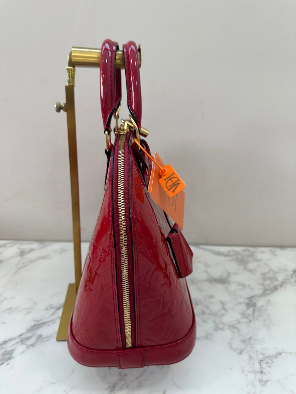 Louis Vuitton Alma Vernis Red