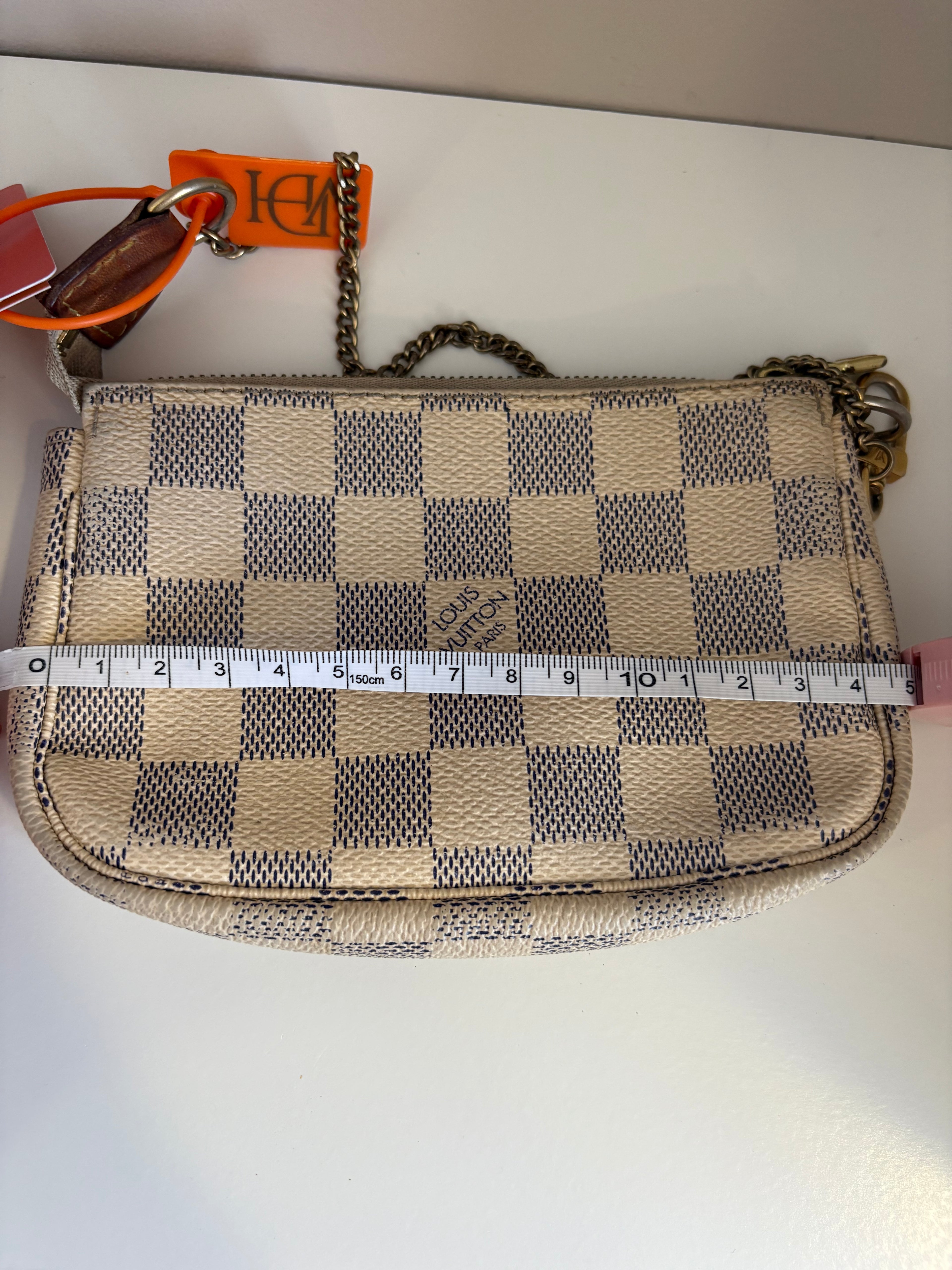 Louis Vuitton mini Pochette Damier Azur