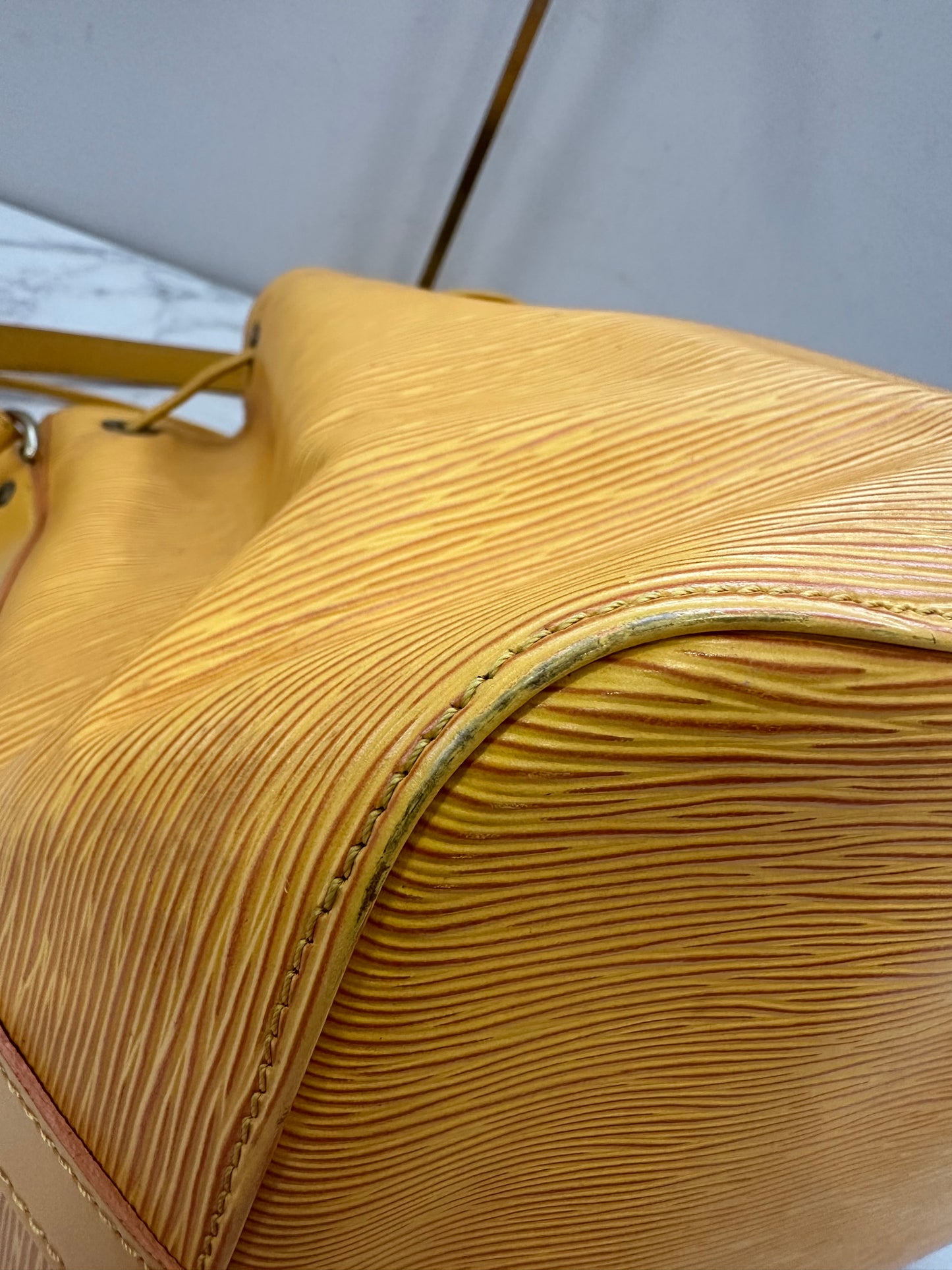 Louis Vuitton Yellow Epi Petite Noé
