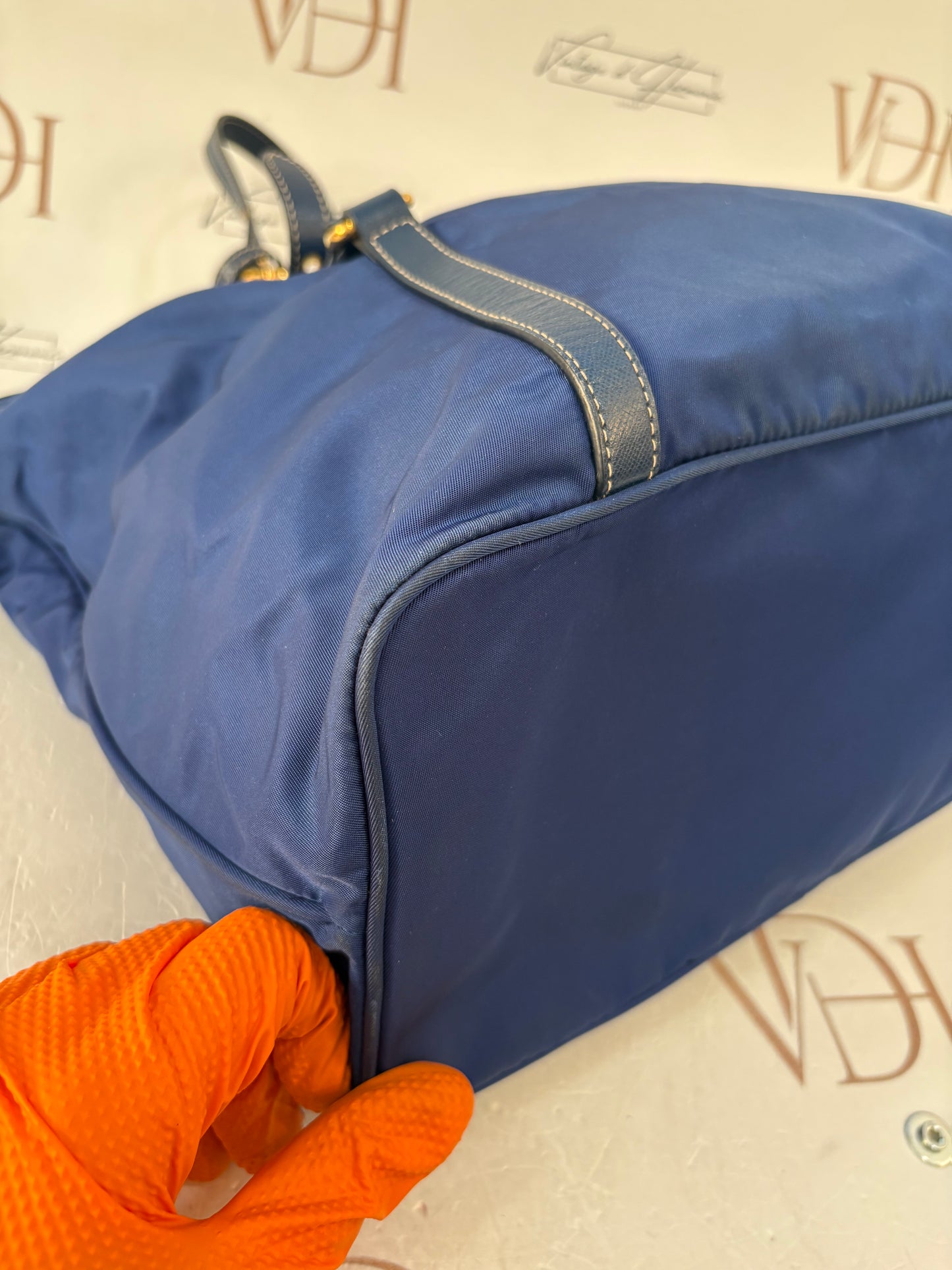 383870 - Prada Blue Nylon