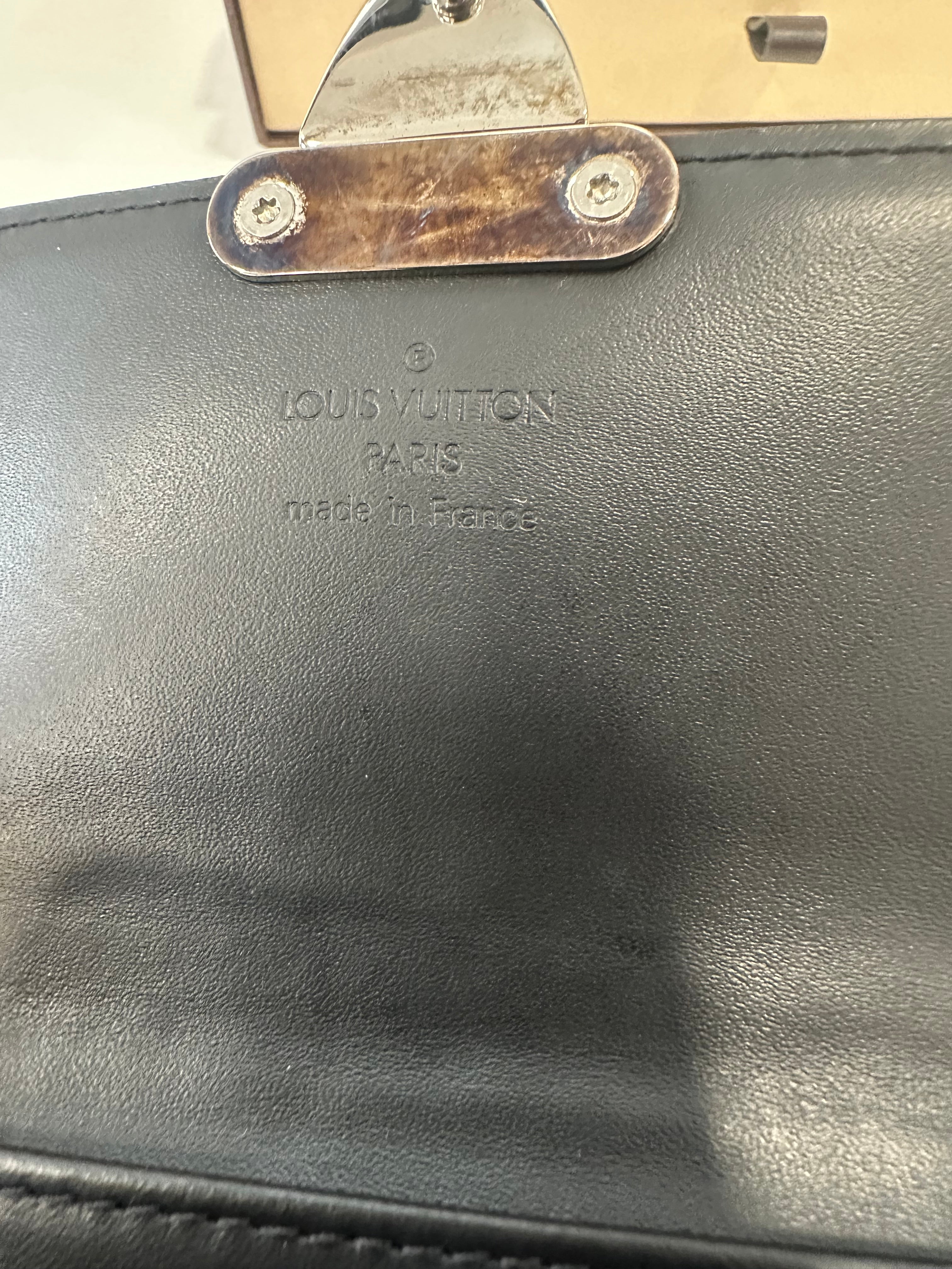 Louis Vuitton Laguito Black Epi