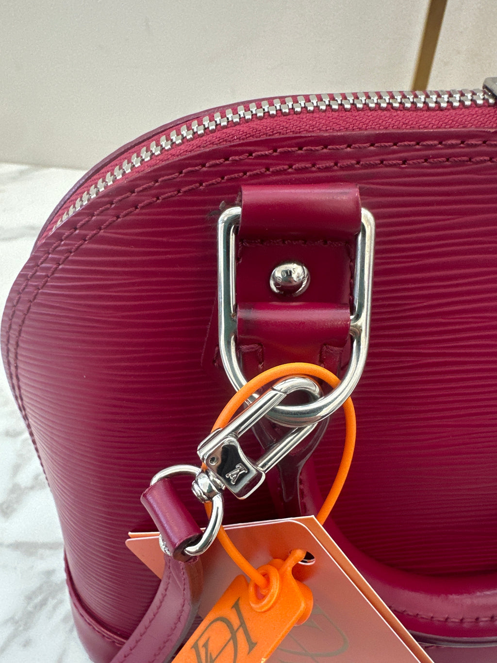 Louis Vuitton Alma BB Epi Cherry