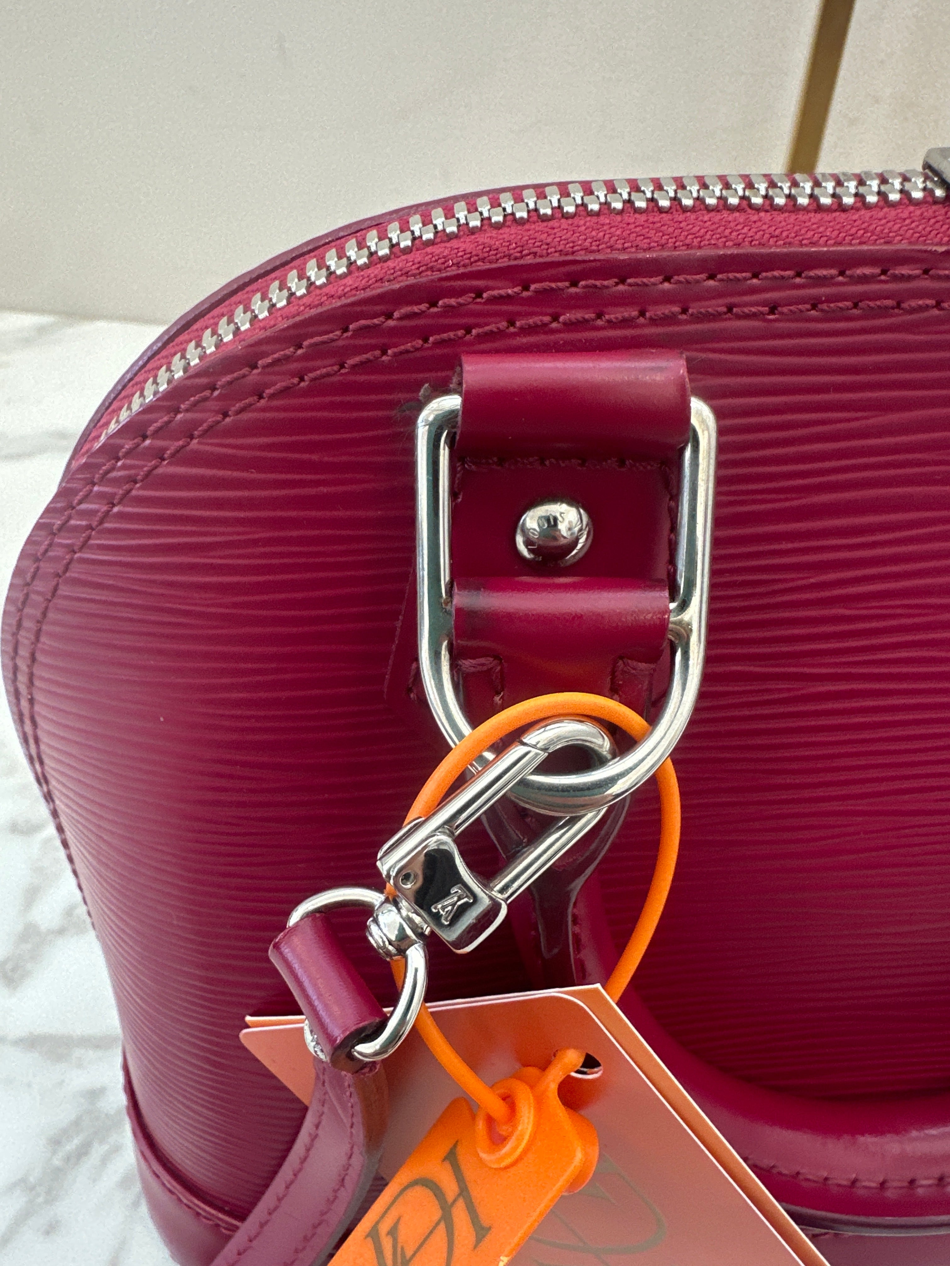 Louis Vuitton Alma BB Epi Cherry