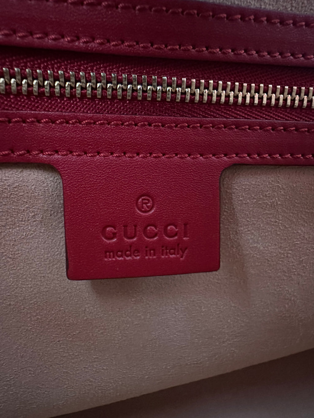 Gucci Tote Red Strap