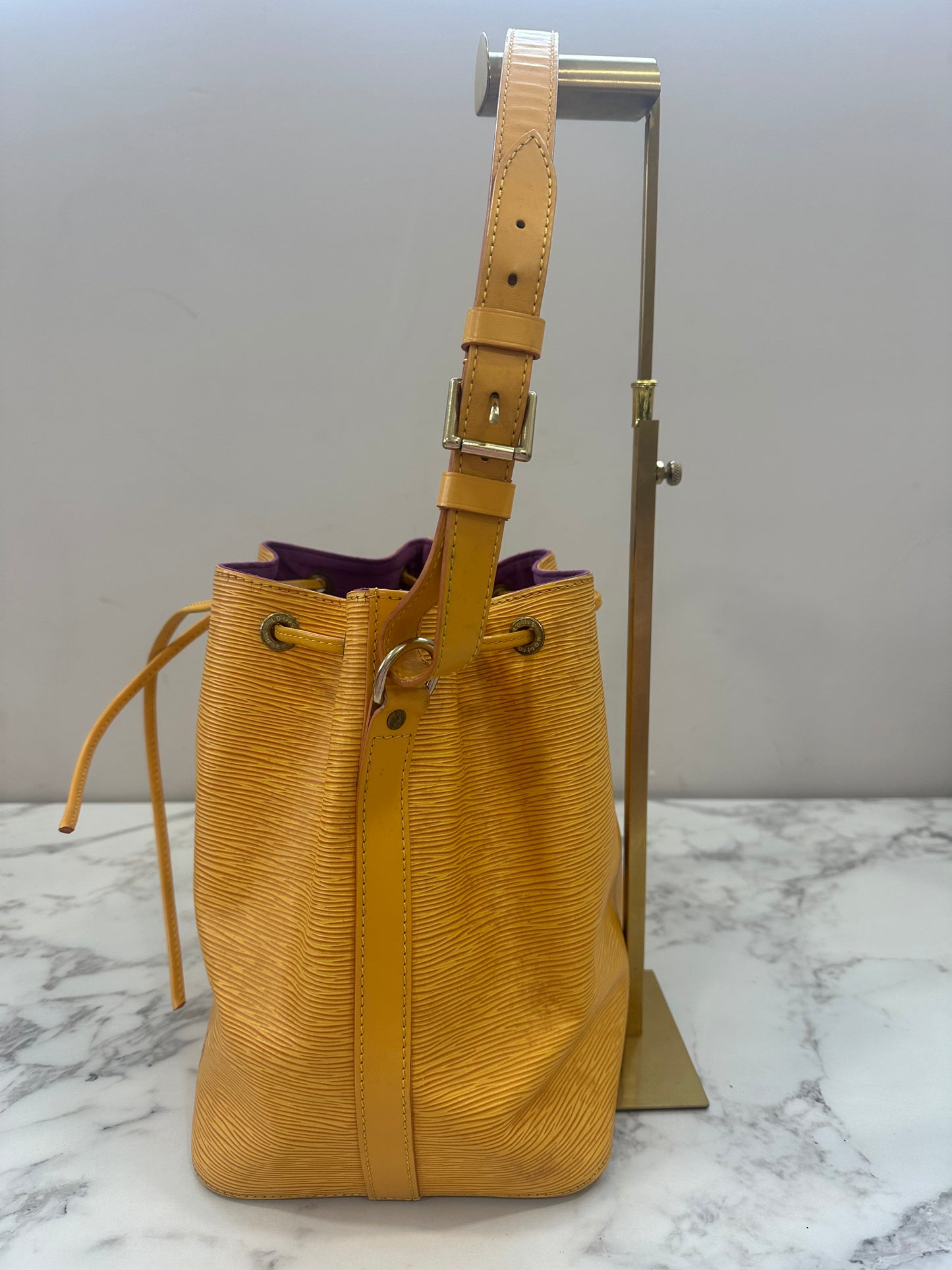 Louis Vuitton Yellow Epi Petite Noé