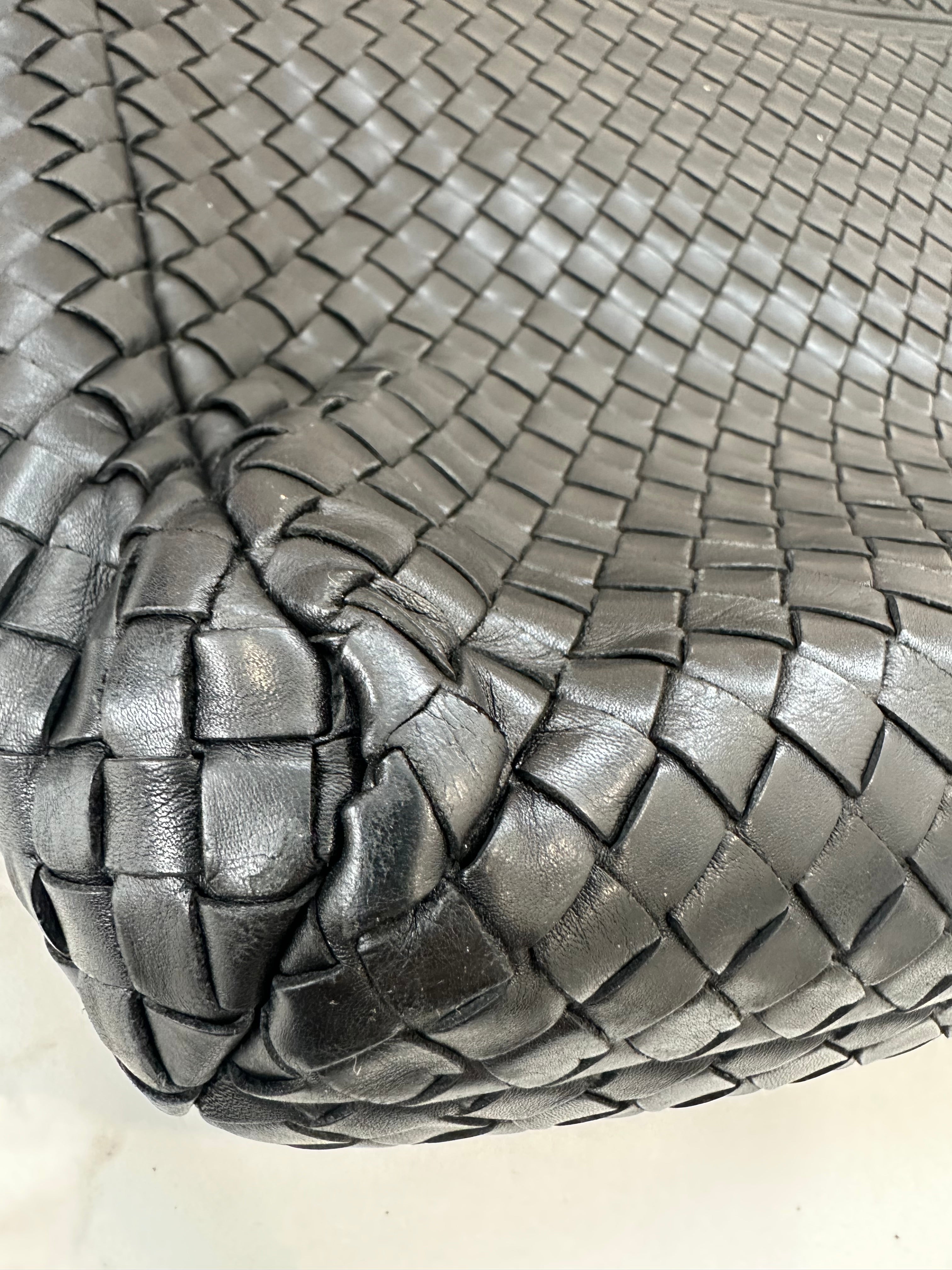 Bottega Veneta Black intrecciato