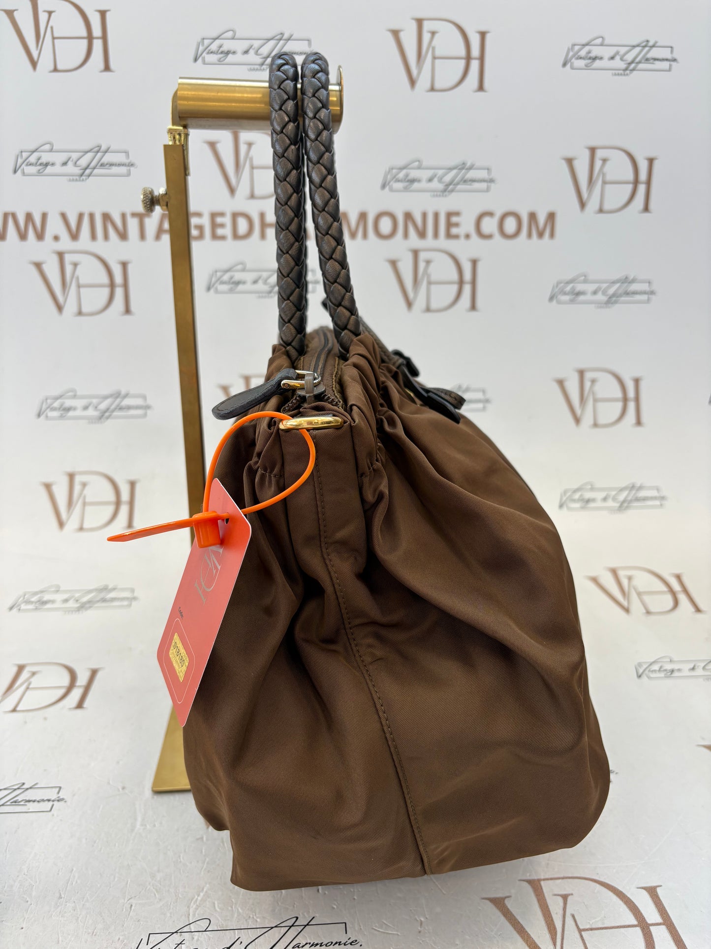 018180 - Prada Brown Nylon