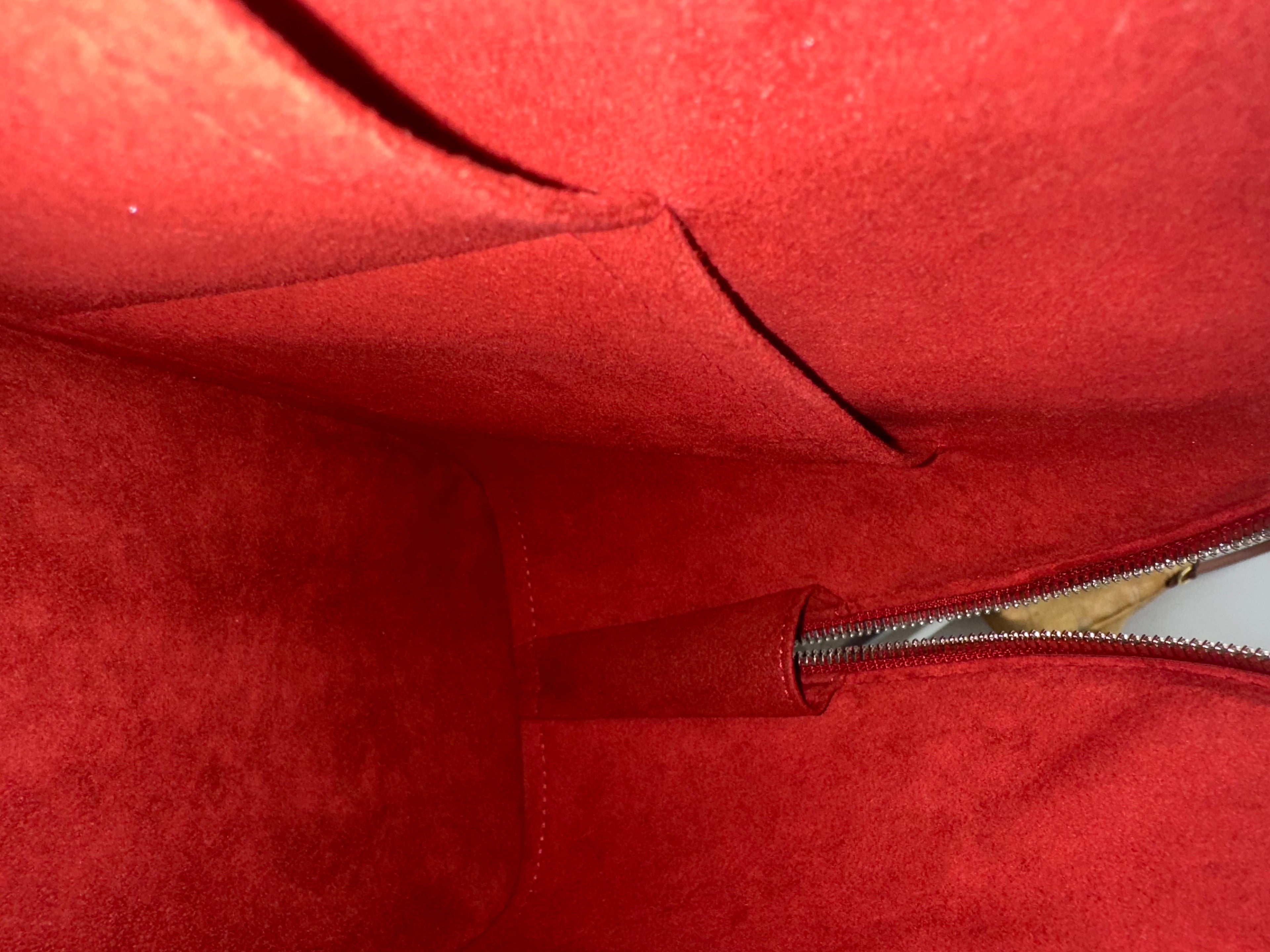 Louis Vuitton Alma Epi red