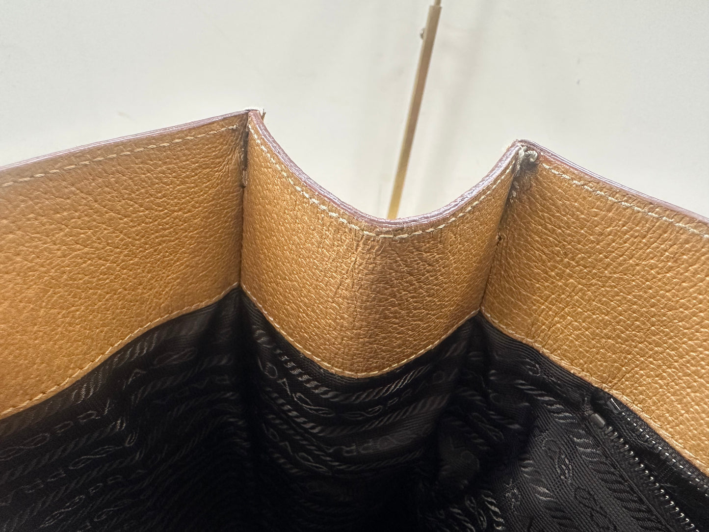 Prada Brown Leather