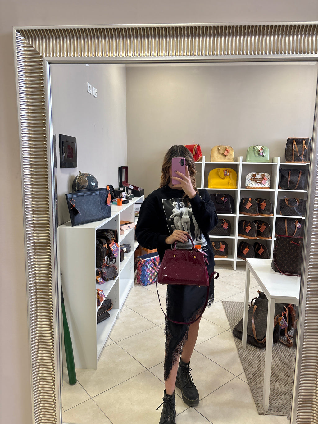 Louis Vuitton Montaigne Red