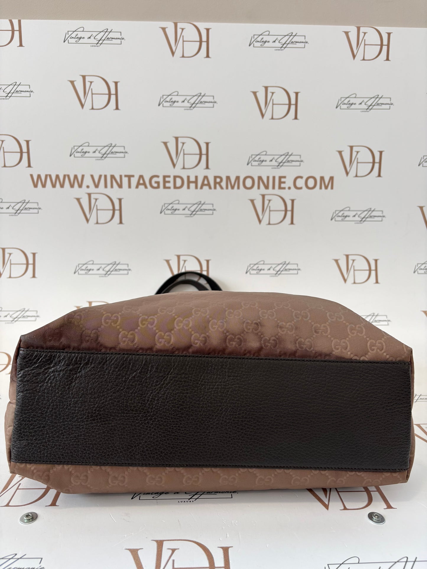 018989 - Gucci Brown Nylon G