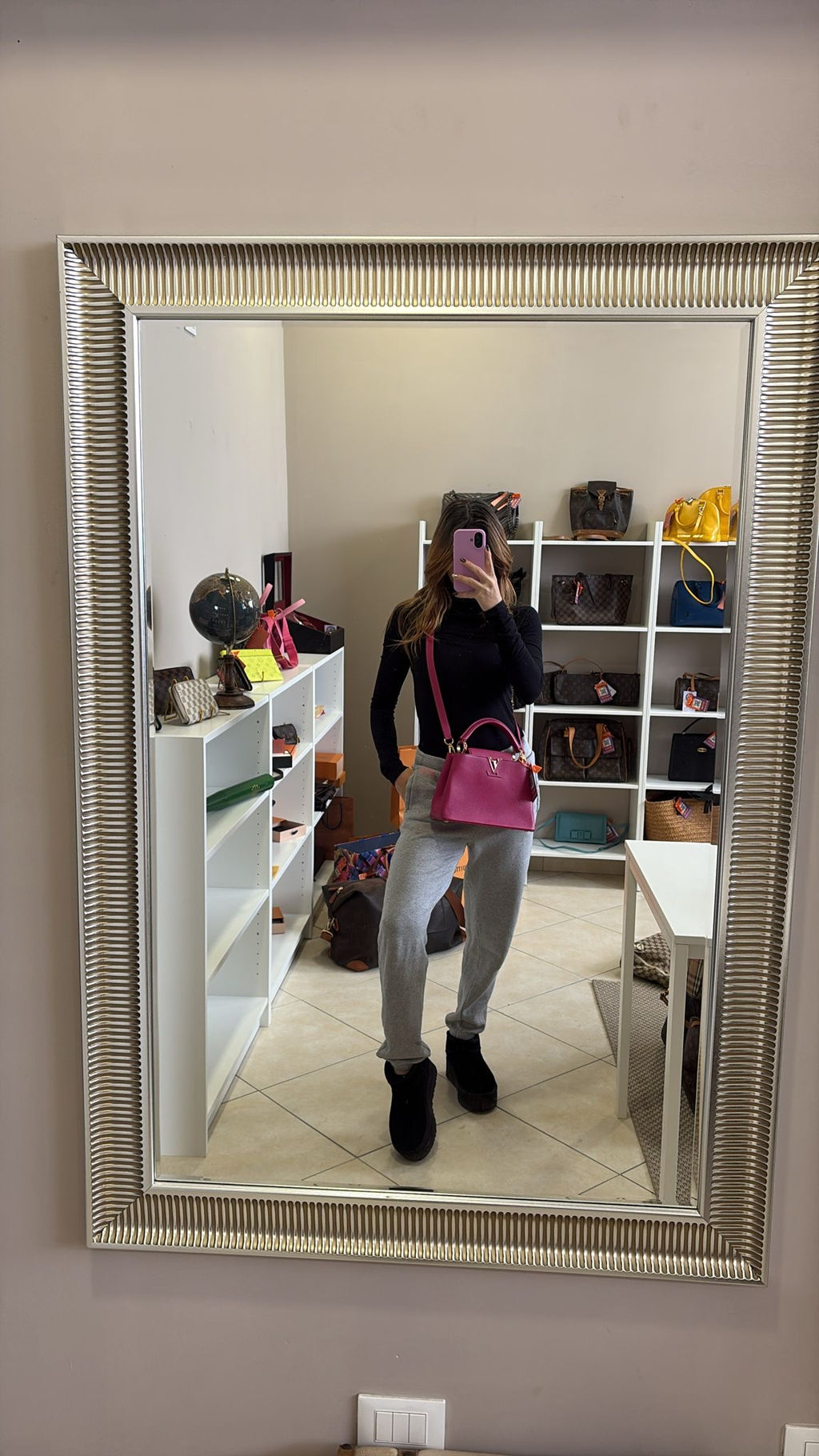 Louis Vuitton Capucines BB Pink