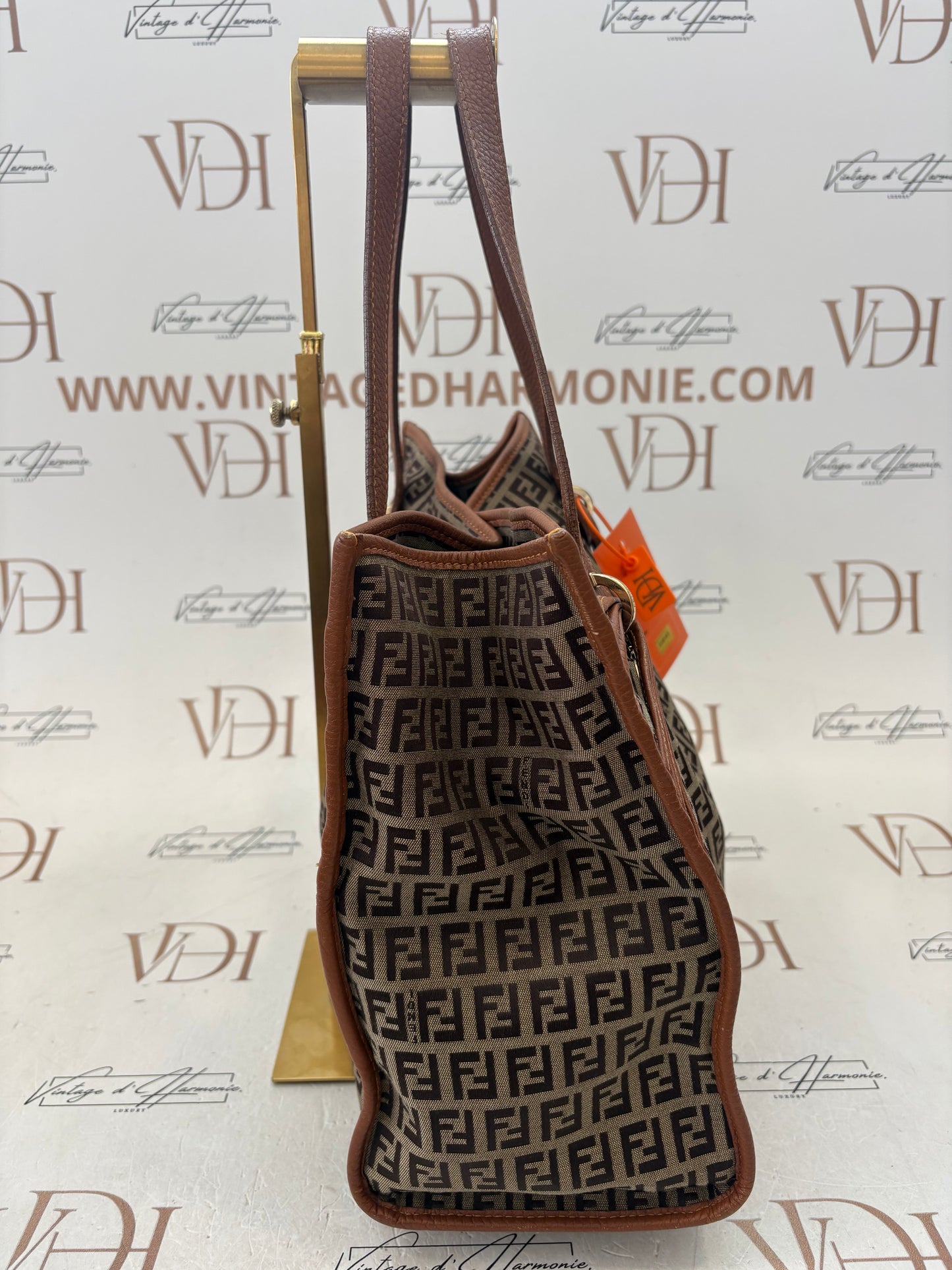 018161 - Fendi Brown Zucchino
