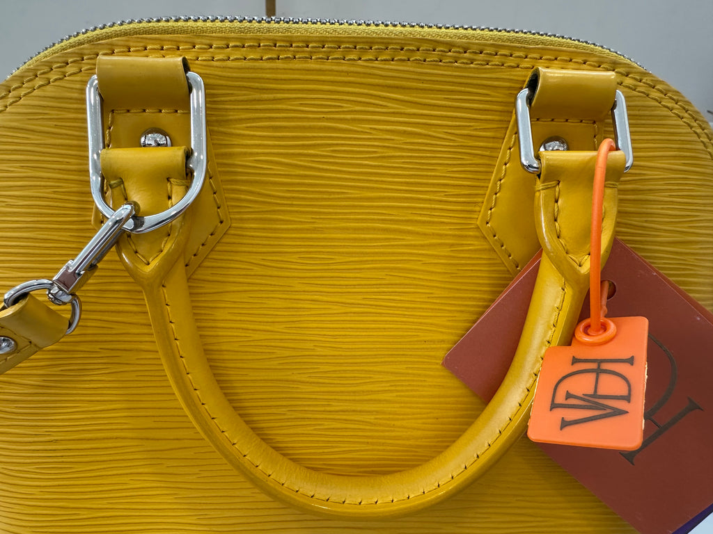 Louis Vuitton Alma BB Epi Yellow